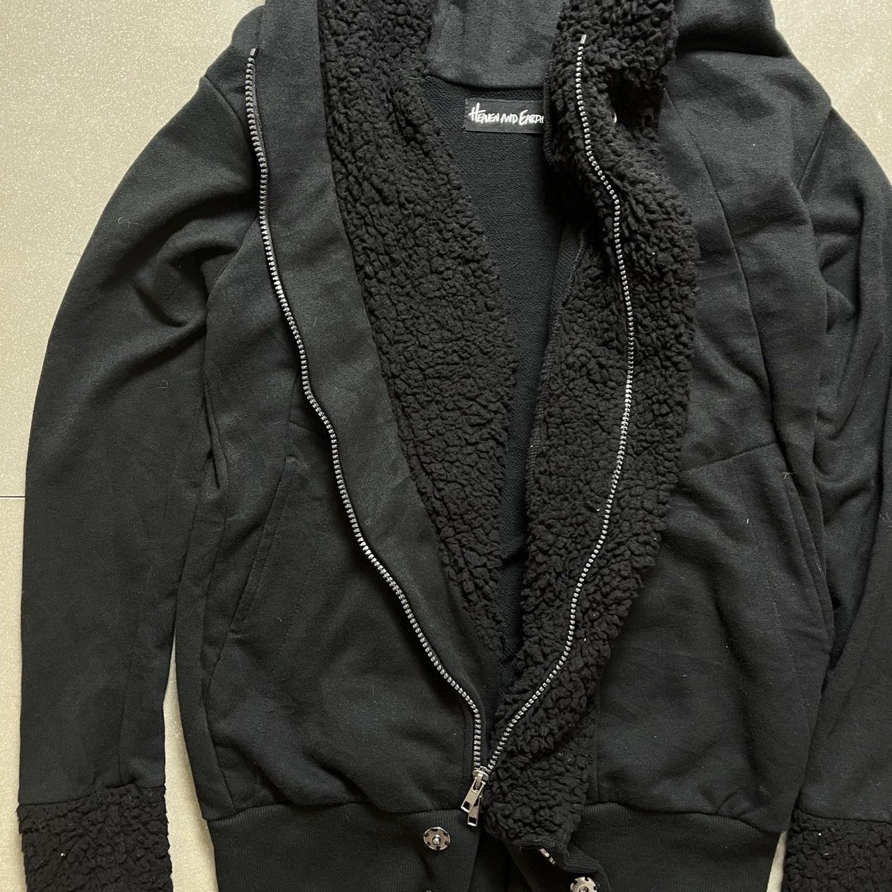 If Six Was Nine × Japanese Brand Heaven and Earth Sherpa Jacket Size US M / EU 48-50 / 2 - 5 Thumbnail
