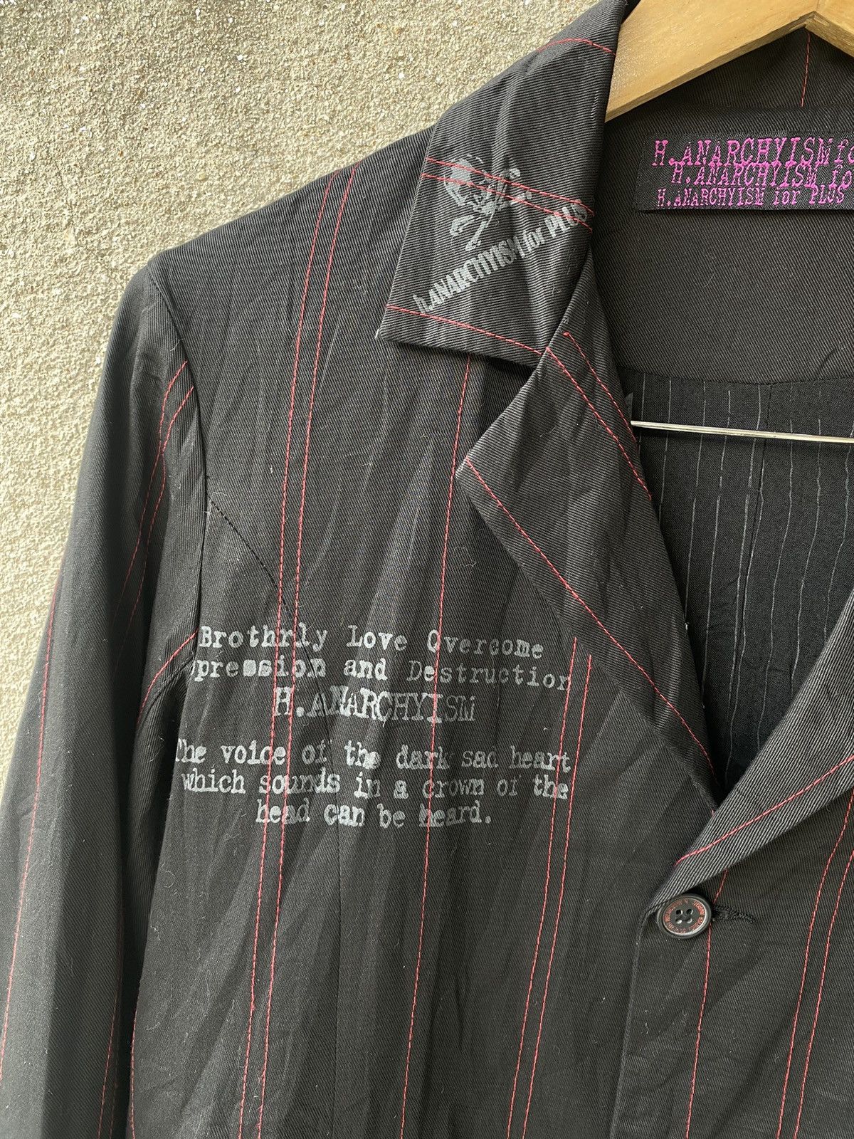 Japanese Brand Anarchyism Plus H.Naoto Punk Skull Fashion Design Jacket Size US S / EU 44-46 / 1 - 6 Thumbnail