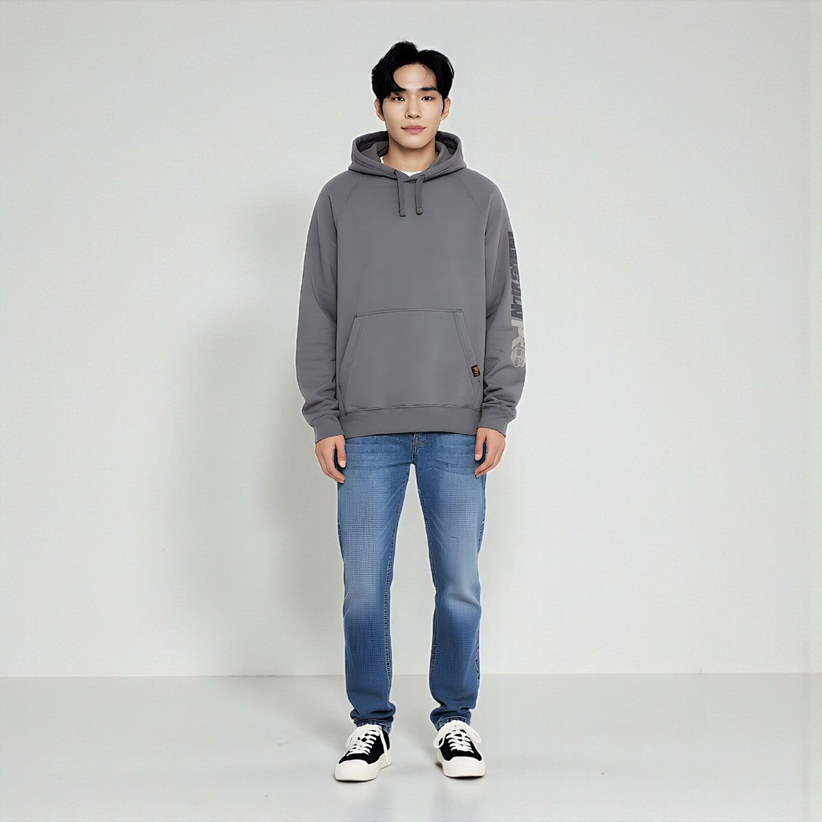 Timberland Timberland Pro Honcho Men’s Sport Gray Pullover Hoodie Sz XL Size US XL / EU 56 / 4 - 2 Thumbnail
