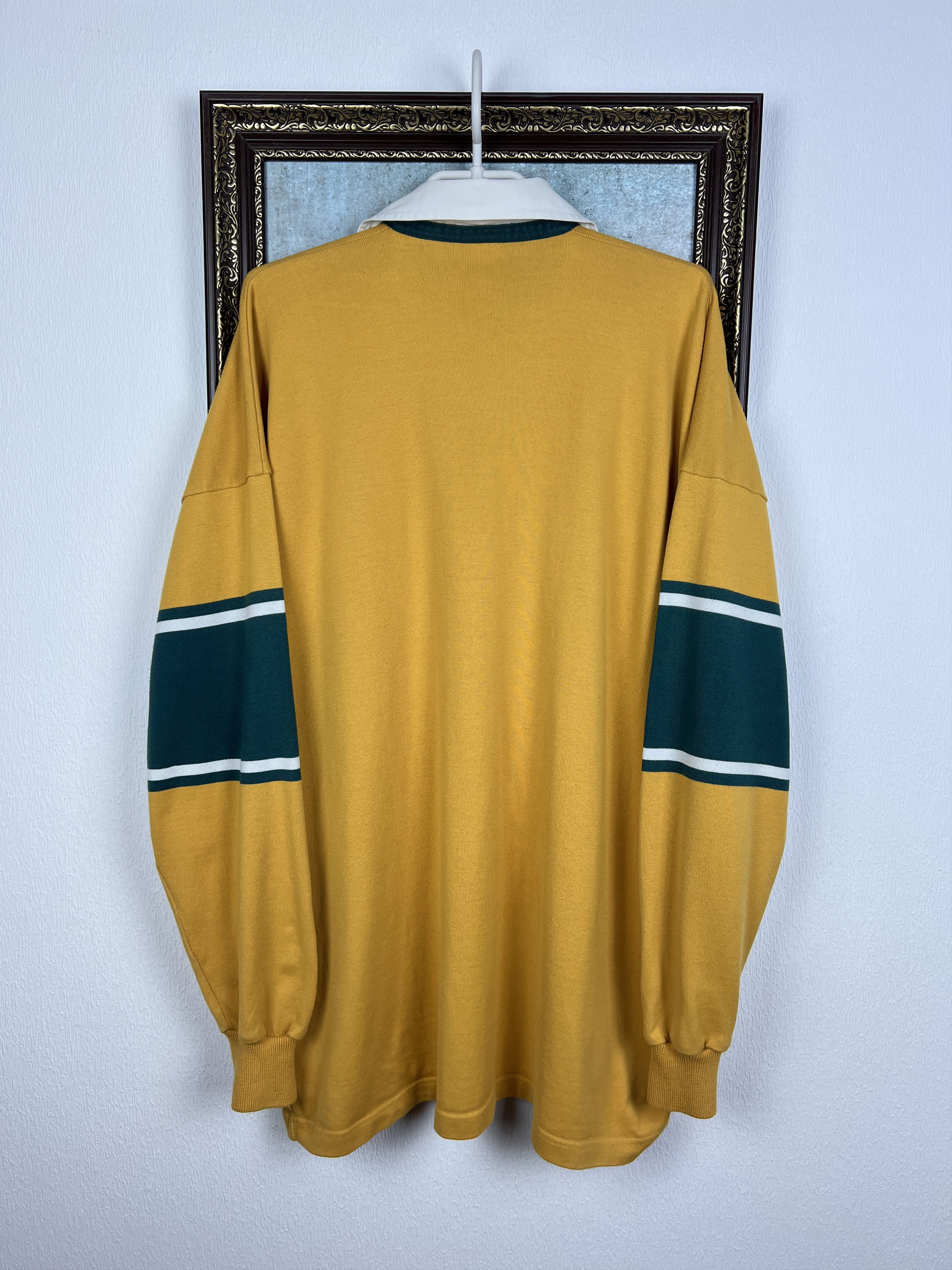 Vintage Australia Rugby Union Jersey Wallabies Shirt Long Sleeve Size US XXL / EU 58 / 5 - 8 Thumbnail