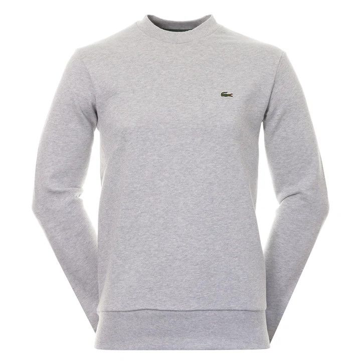 Lacoste o1s22i1n1124 Classic Fit Crewneck Sweatshirt in Grey Size US L / EU 52-54 / 3 - 1 Thumbnail
