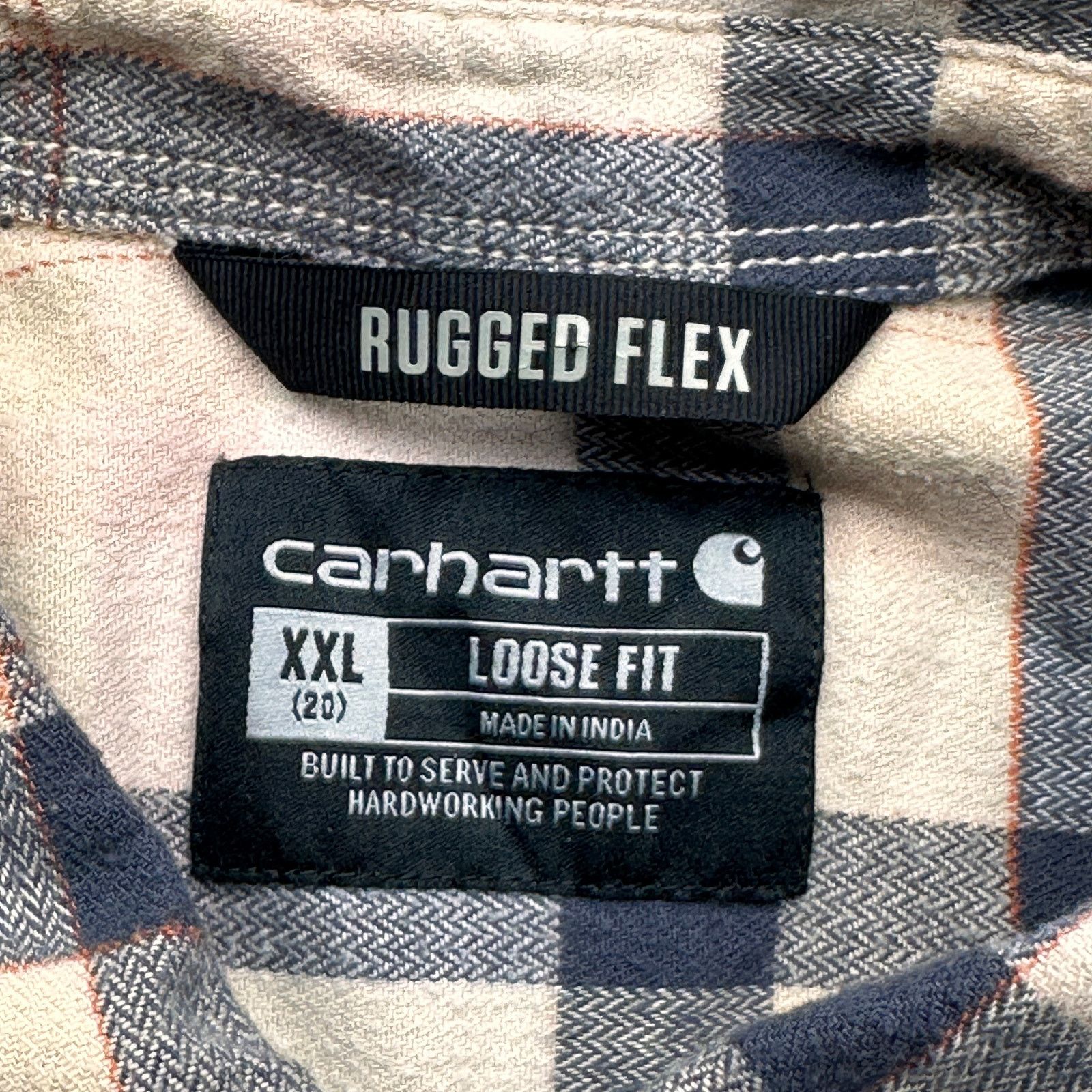 Carhartt Carhartt 104972 Loose Fit Flannel Plaid Shirt Womens XXL Size XXL / US 16-18 / IT 52-54 - 2 Thumbnail