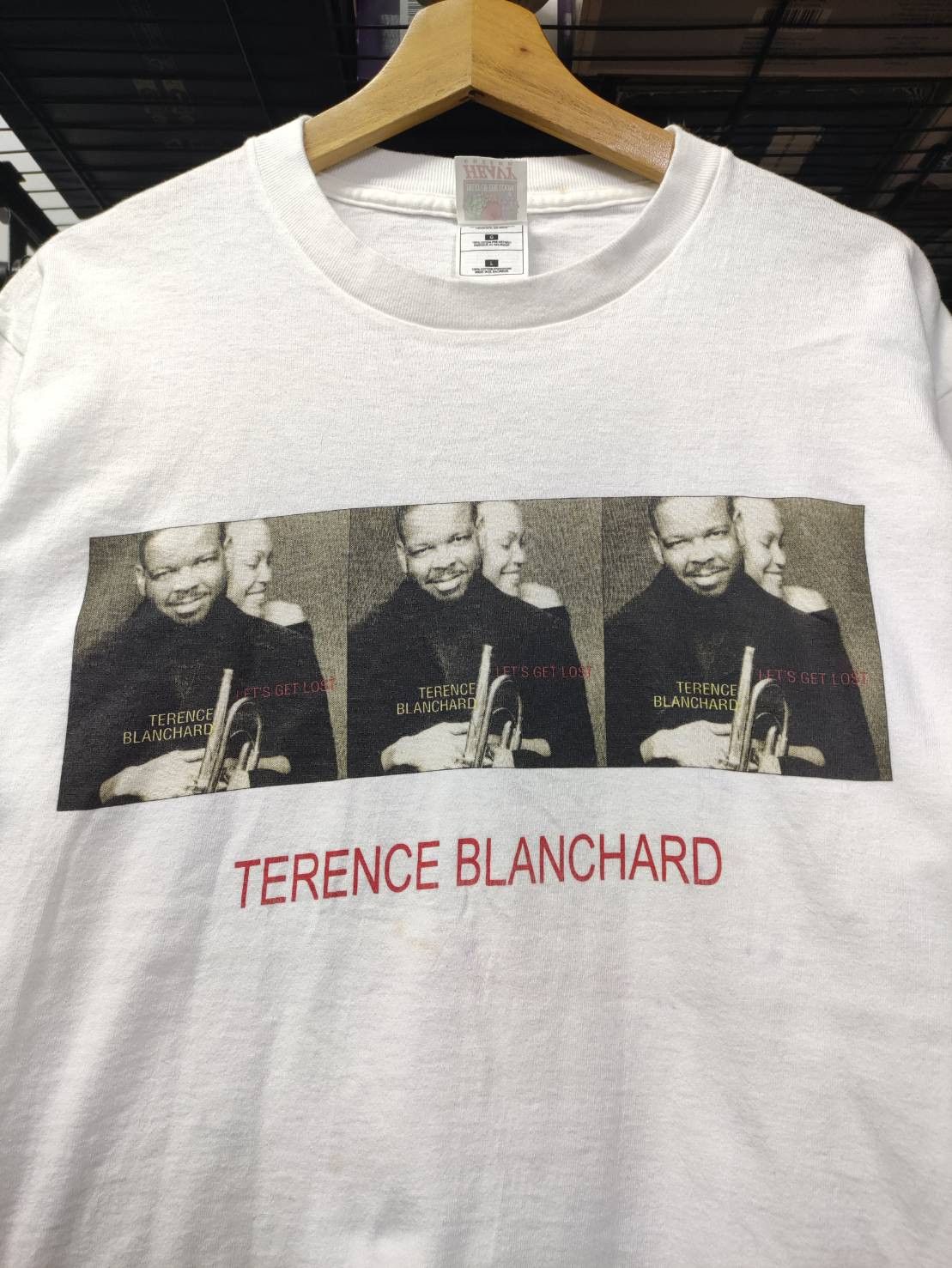 Band Tees Vtg 00's Terence Blanchard " Let's Get Lost " Album Promo Size US L / EU 52-54 / 3 - 1 Thumbnail
