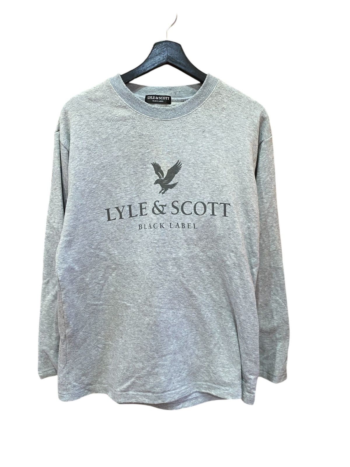 Black Label × Lyle & Scott VINTAGE LYLE & SCOTT BLACK LABEL SWEATSHIRT Size US L / EU 52-54 / 3 - 1 Thumbnail