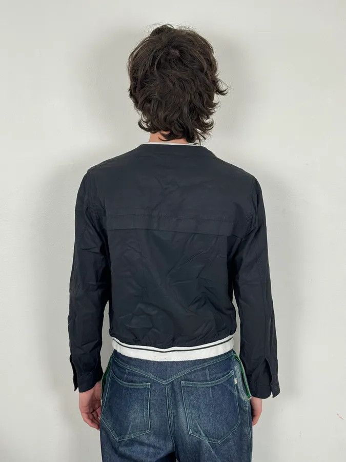 Prada 2000s Prada Light Nylon Navy Obscure Bomber Jacket Size US S / EU 44-46 / 1 - 3 Thumbnail