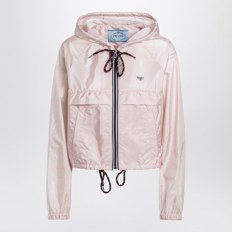 Prada Prada Alabaster Re-Nylon Jacket Size S / US 4 / IT 40 - 1 Thumbnail