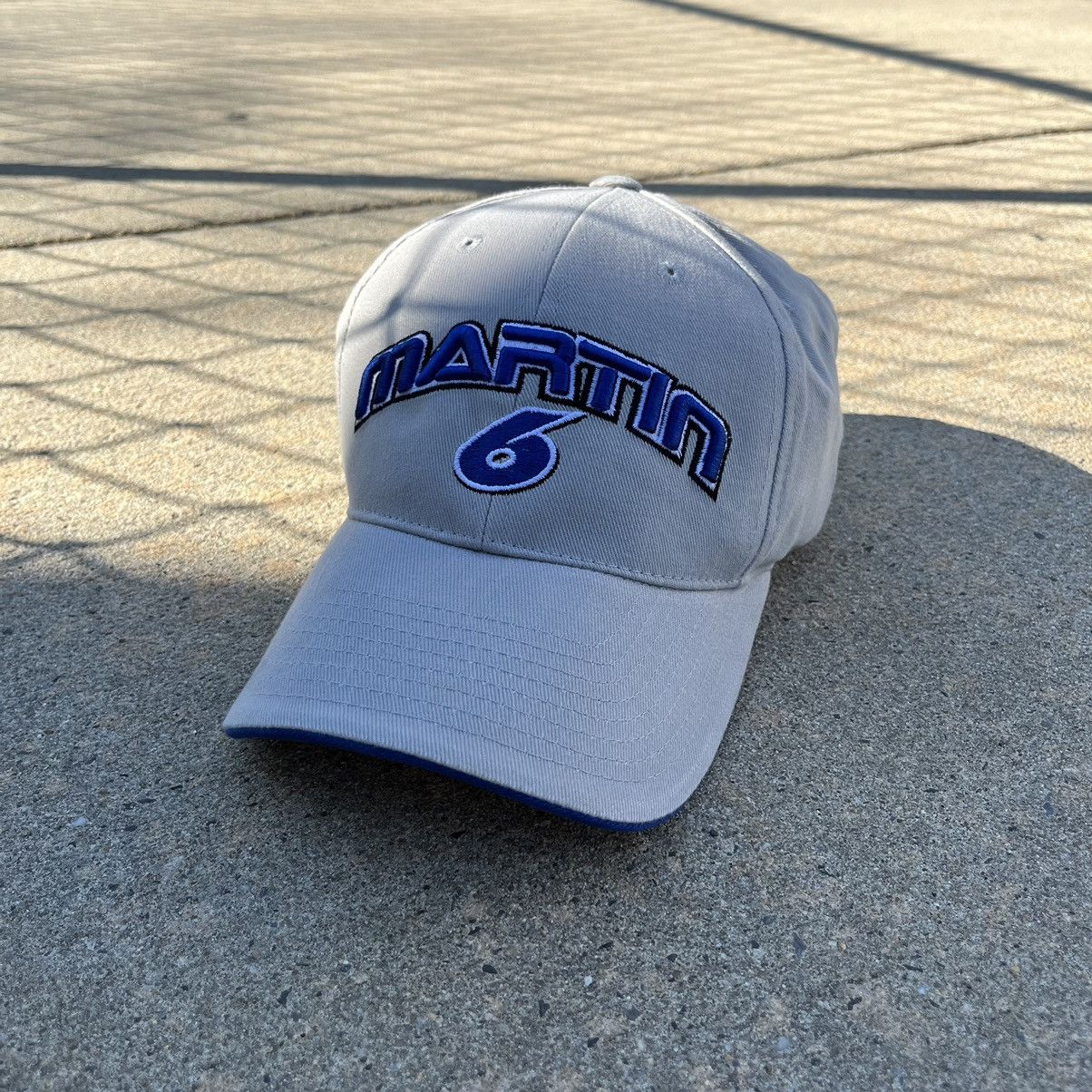 NASCAR × Vintage DEADSTOCK VINTAGE 90’S MARTIN #6 NASCAR RACING CAP Size ONE SIZE - 3 Thumbnail