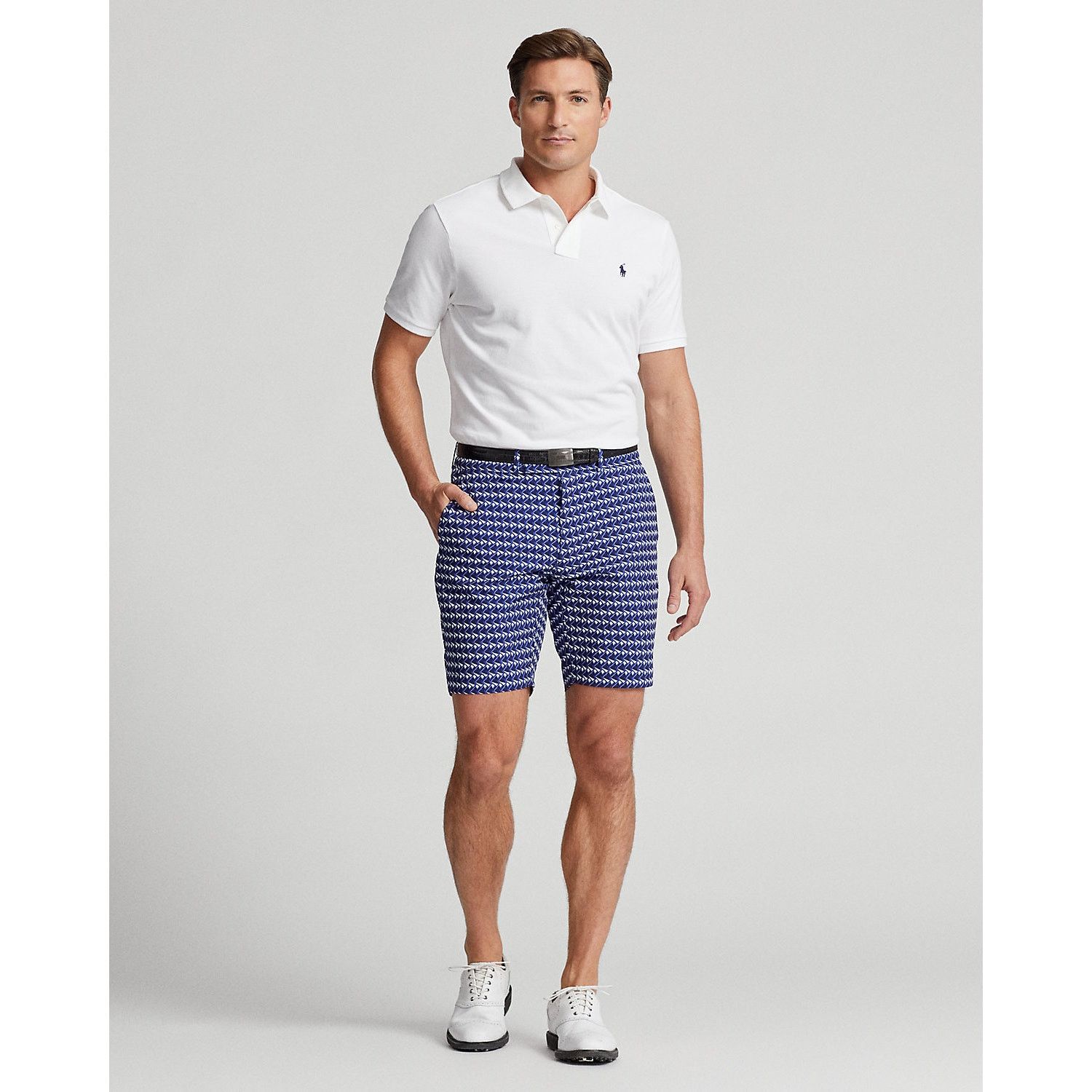 RLX Ralph Lauren NWT RLX Ralph Lauren Tailored Fit Stretch Poplin Golf Shorts Size US 34 / EU 50 - 1 Thumbnail