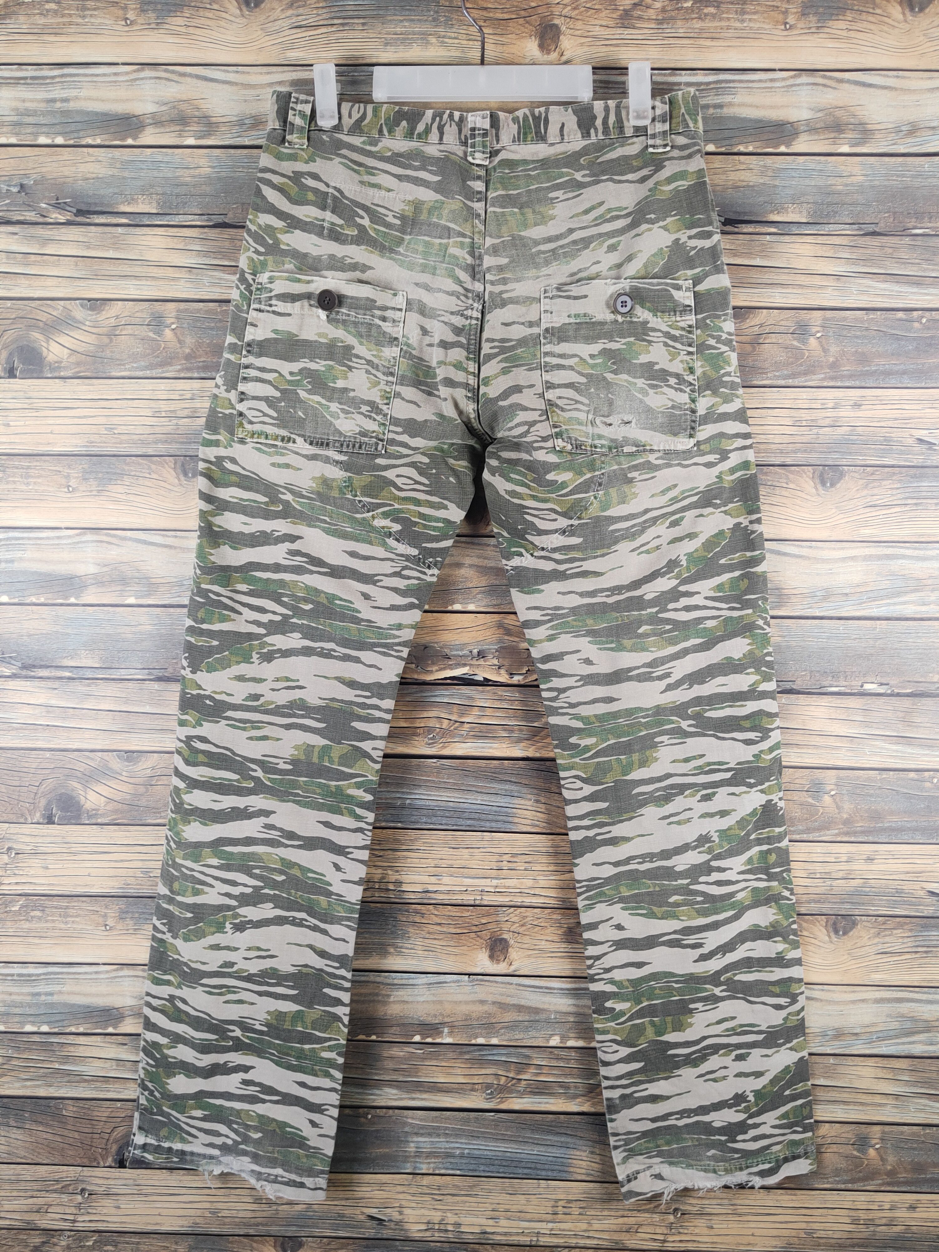 Johnbull DL Johnbull Camouflage Multipocket Casual Pants #sp46-287T Size US 32 / EU 48 - 7 Thumbnail