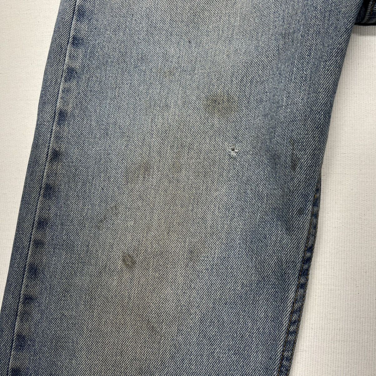Levi's × Vintage Levis 505 Jeans Blue Straight Regular Fit Faded Denim Y2K Size US 34 / EU 50 - 8 Thumbnail
