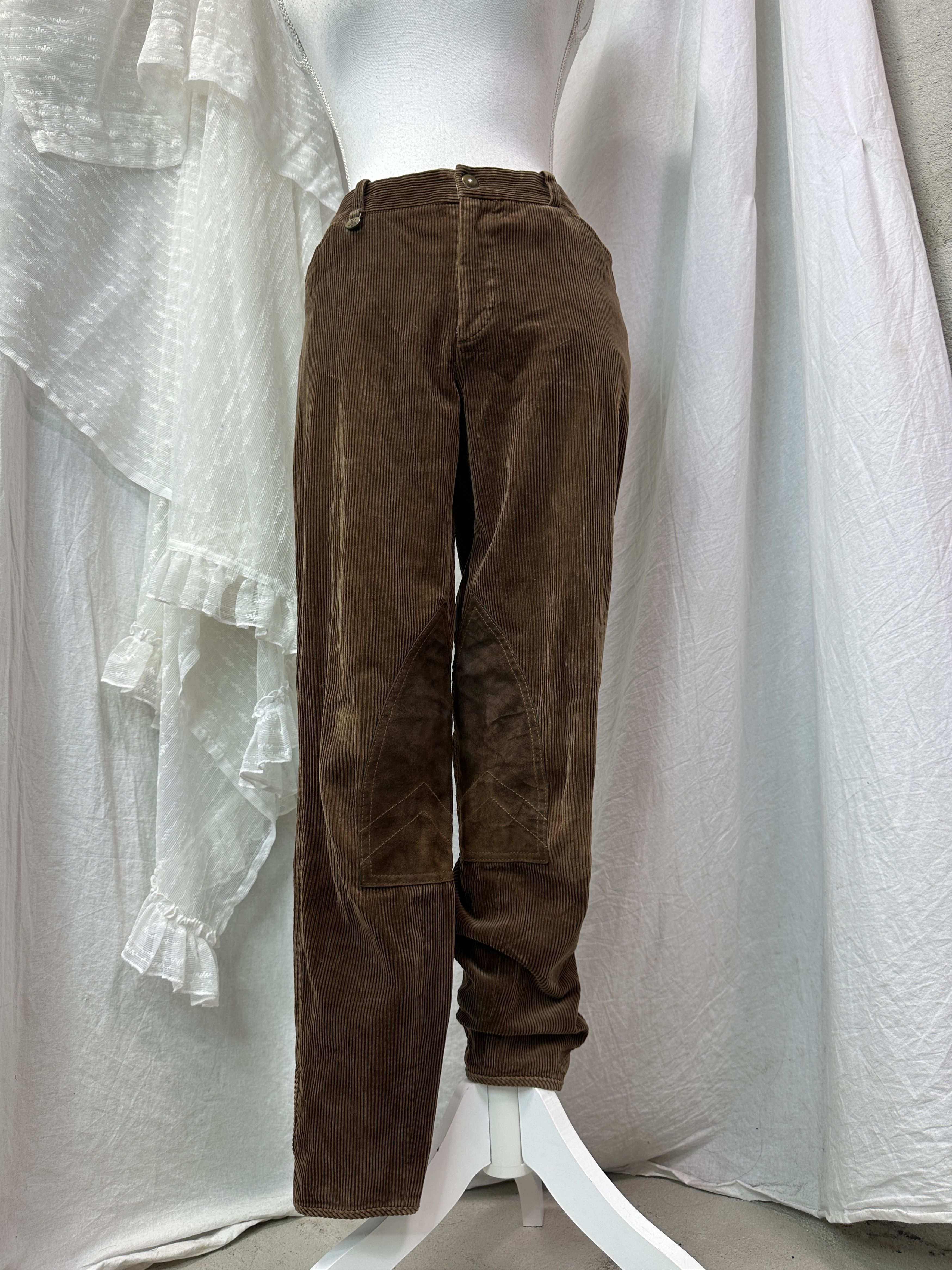Polo Ralph Lauren Vintage Corduroy Polo Ralph Lauren Women's Pants Y2K Size 25" / US 0 / IT 36 - 1 Thumbnail