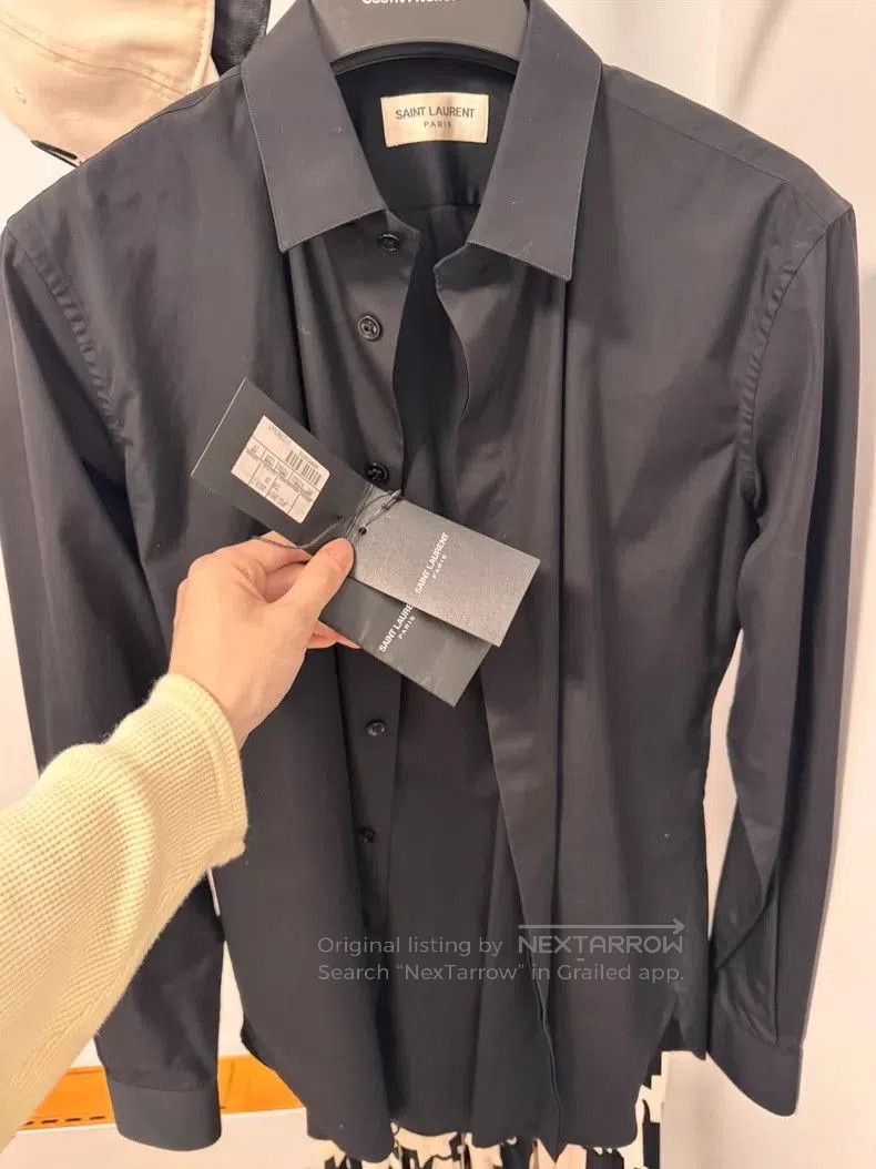 Yves Saint Laurent Saint Laurent Classic Poplin Shirt Size US M / EU 48-50 / 2 - 1 Thumbnail