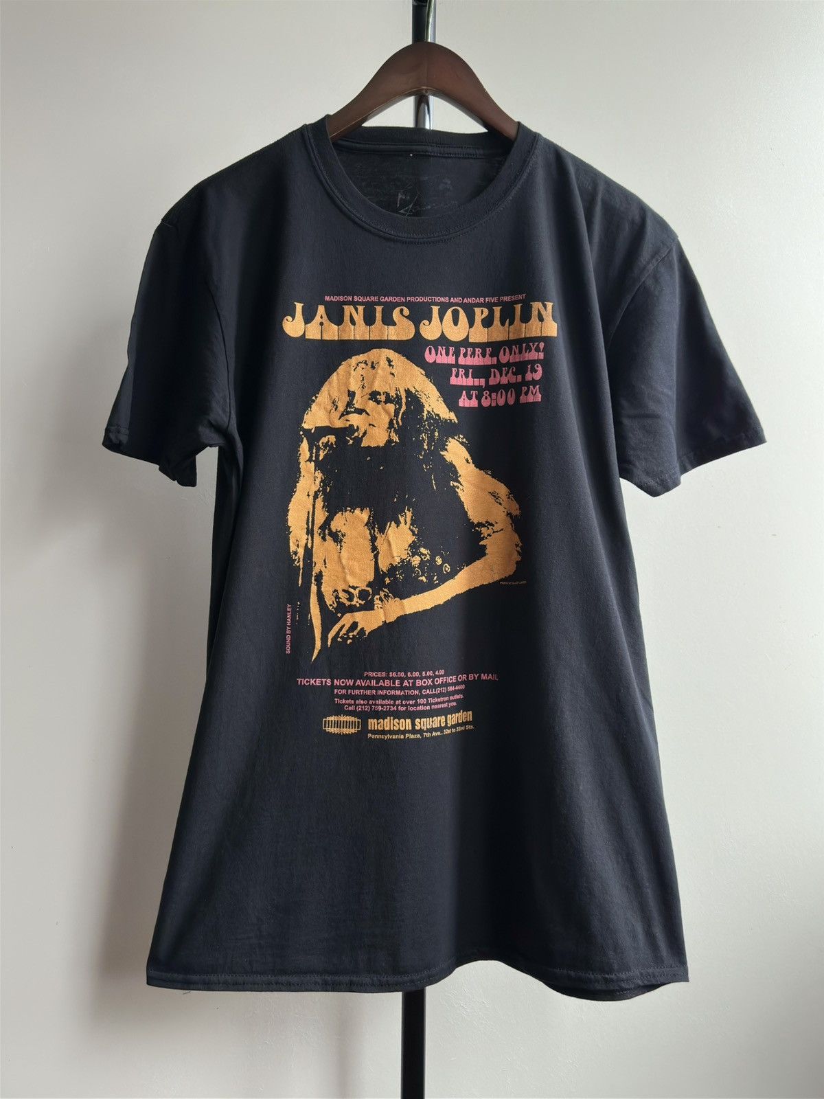 Band Tees × Vintage Vintage Janis Joplin Graphic Tee Size US L / EU 52-54 / 3 - 1 Thumbnail