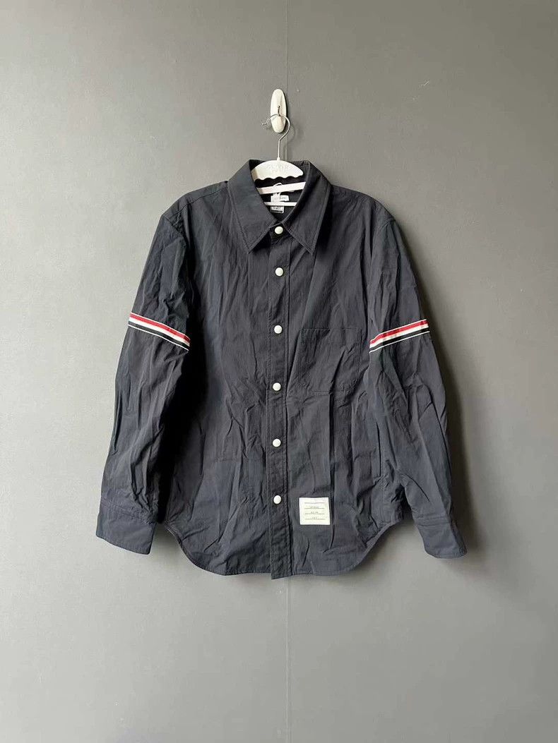 Thom Browne Thom Browne Double-breasted shirt jacket Size US XS / EU 42 / 0 - 1 Thumbnail