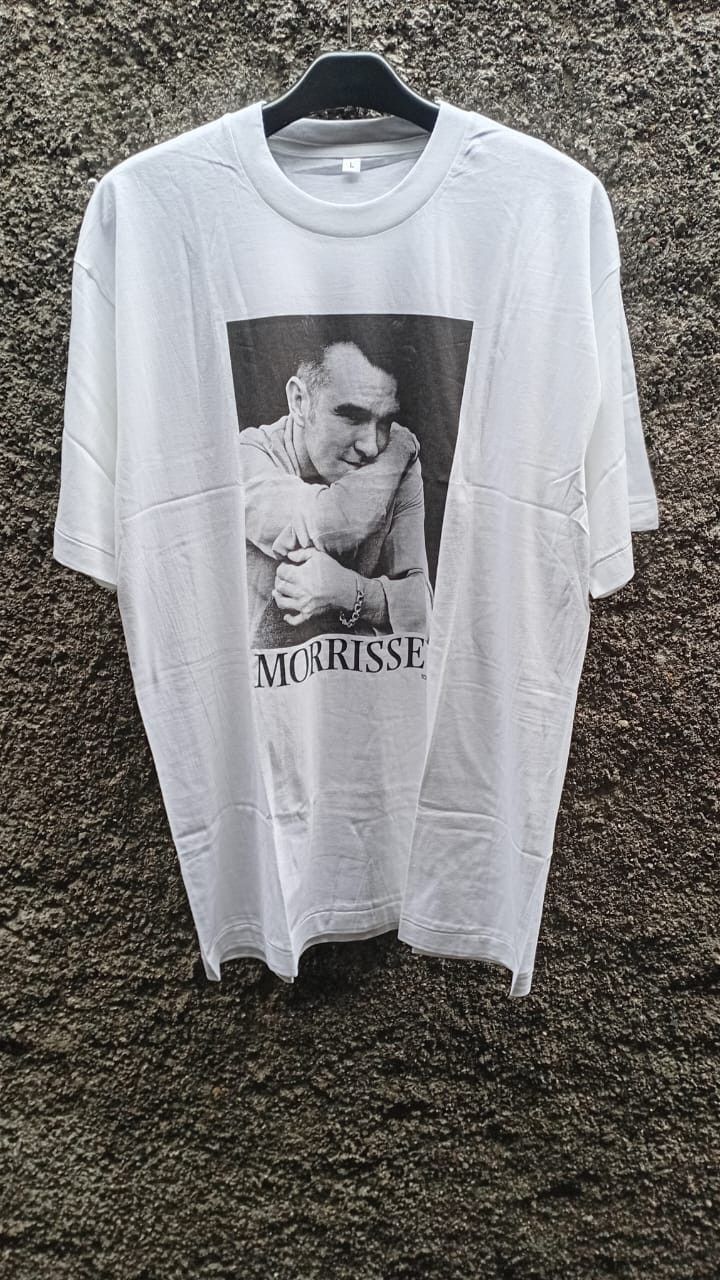 Morrissey × The Smiths × Vintage VINTAGE MORRISSEY TOSHIBA EMI PROMO SHIRT RARE Size US L / EU 52-54 / 3 - 1 Thumbnail