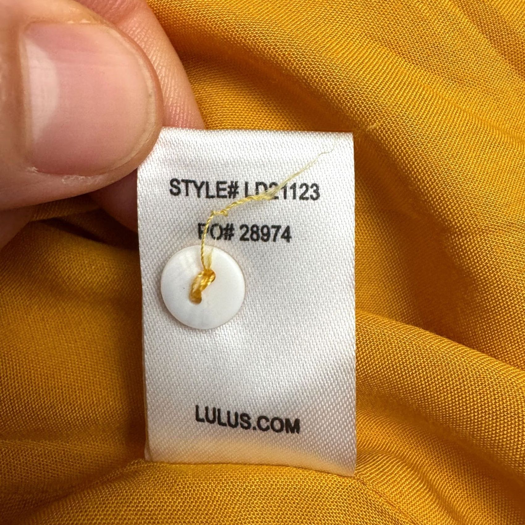Lulus Lulus Mini Wrapped Ruffle Sun Dress Womens XS Yellow Floral Long Sleeve Dress Size XS / US 0-2 / IT 36-38 - 6 Thumbnail