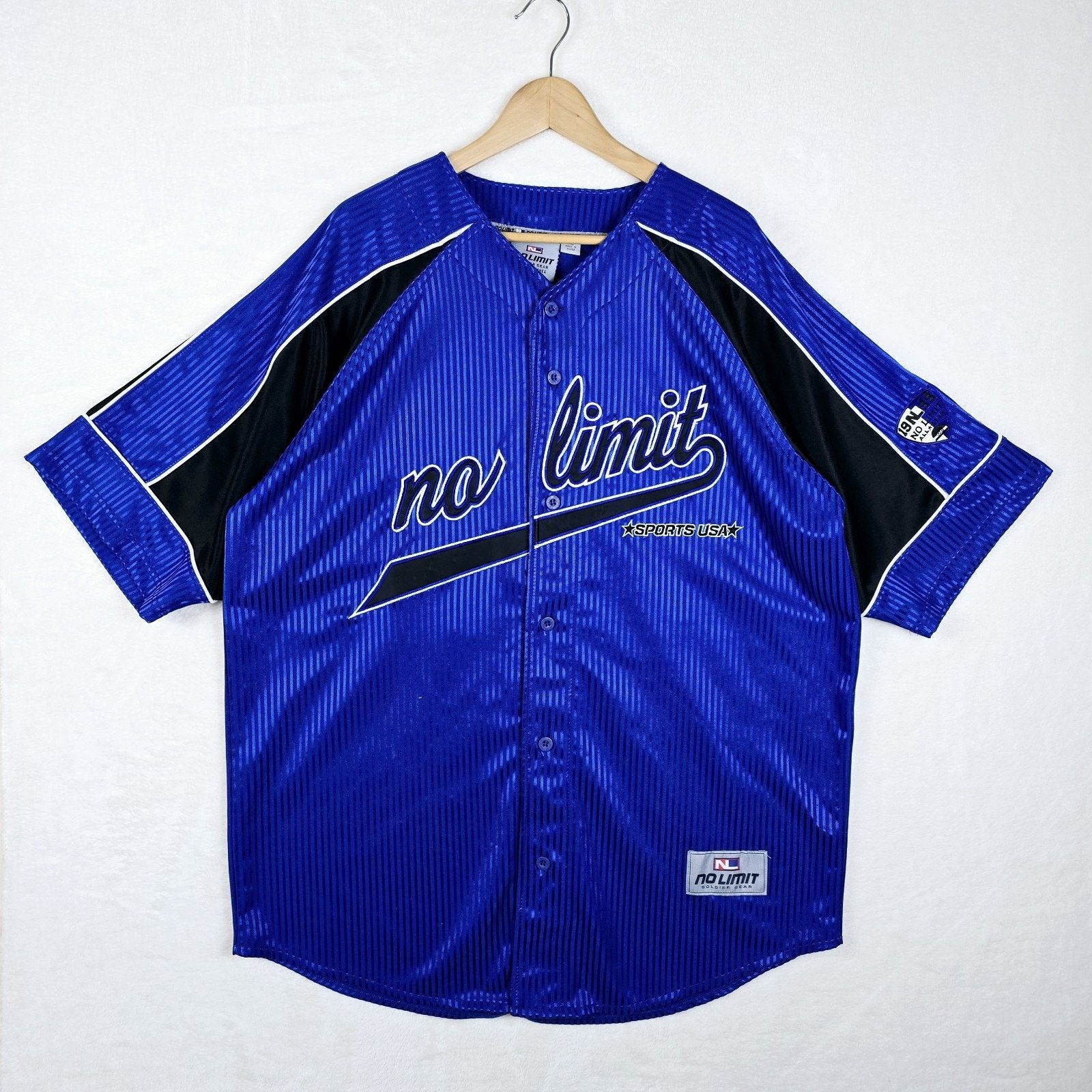 Other Vintage No Limit Soldier Gear Baseball Jersey Sz XL Master P Size US XL / EU 56 / 4 - 2 Thumbnail