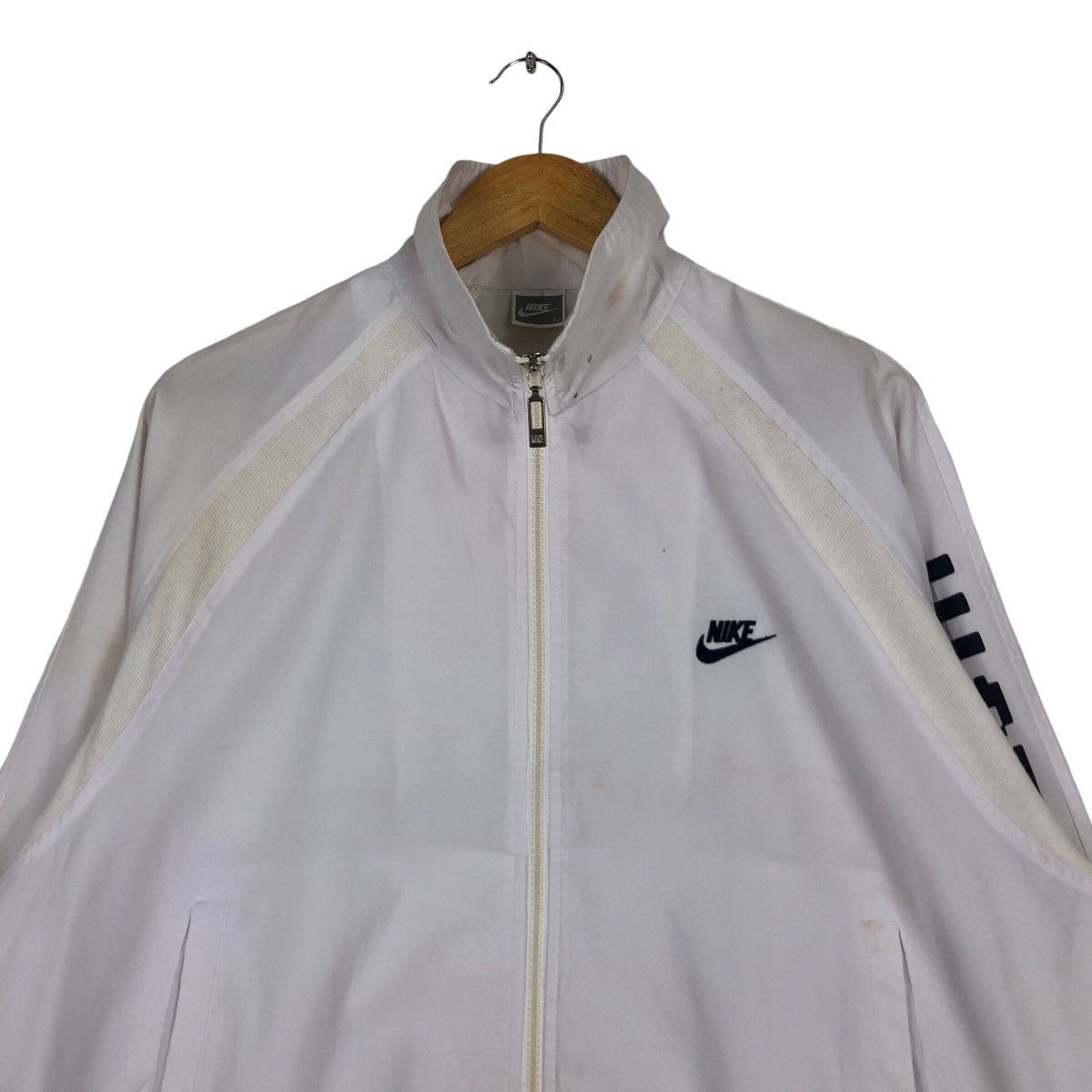 Japanese Brand × Nike × Vintage Vintage Nike Sweater Jacket Windbreaker Japan Production Size US L / EU 52-54 / 3 - 2 Thumbnail