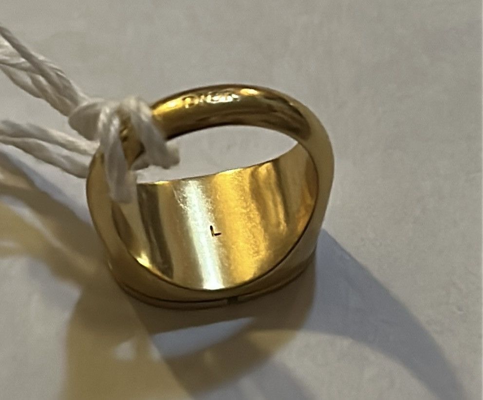 Dior Christian Dior FOREVER DIOR RING Gold-finish metal size L Size ONE SIZE - 6 Thumbnail