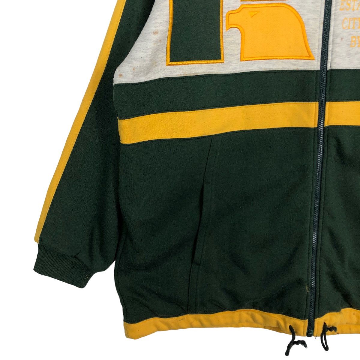 Japanese Brand 🔥90’s Rare Vintage Russell Athletic Hoodie Jacket Big Logo Size US L / EU 52-54 / 3 - 4 Thumbnail