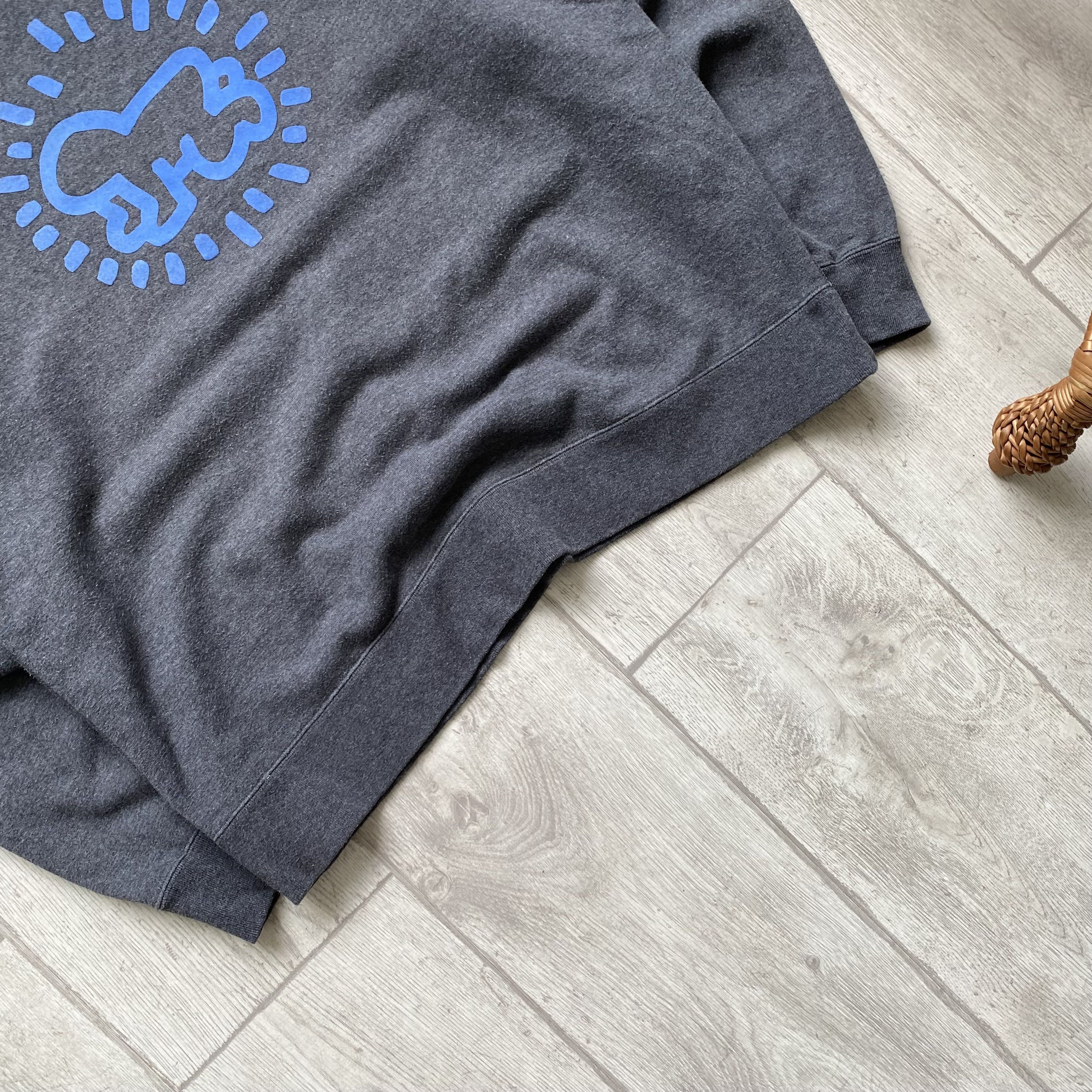 Keith Haring 🖍️Japanese Vintage Keith haring big logo sweatshirt Uniqlo Size US XL / EU 56 / 4 - 3 Thumbnail