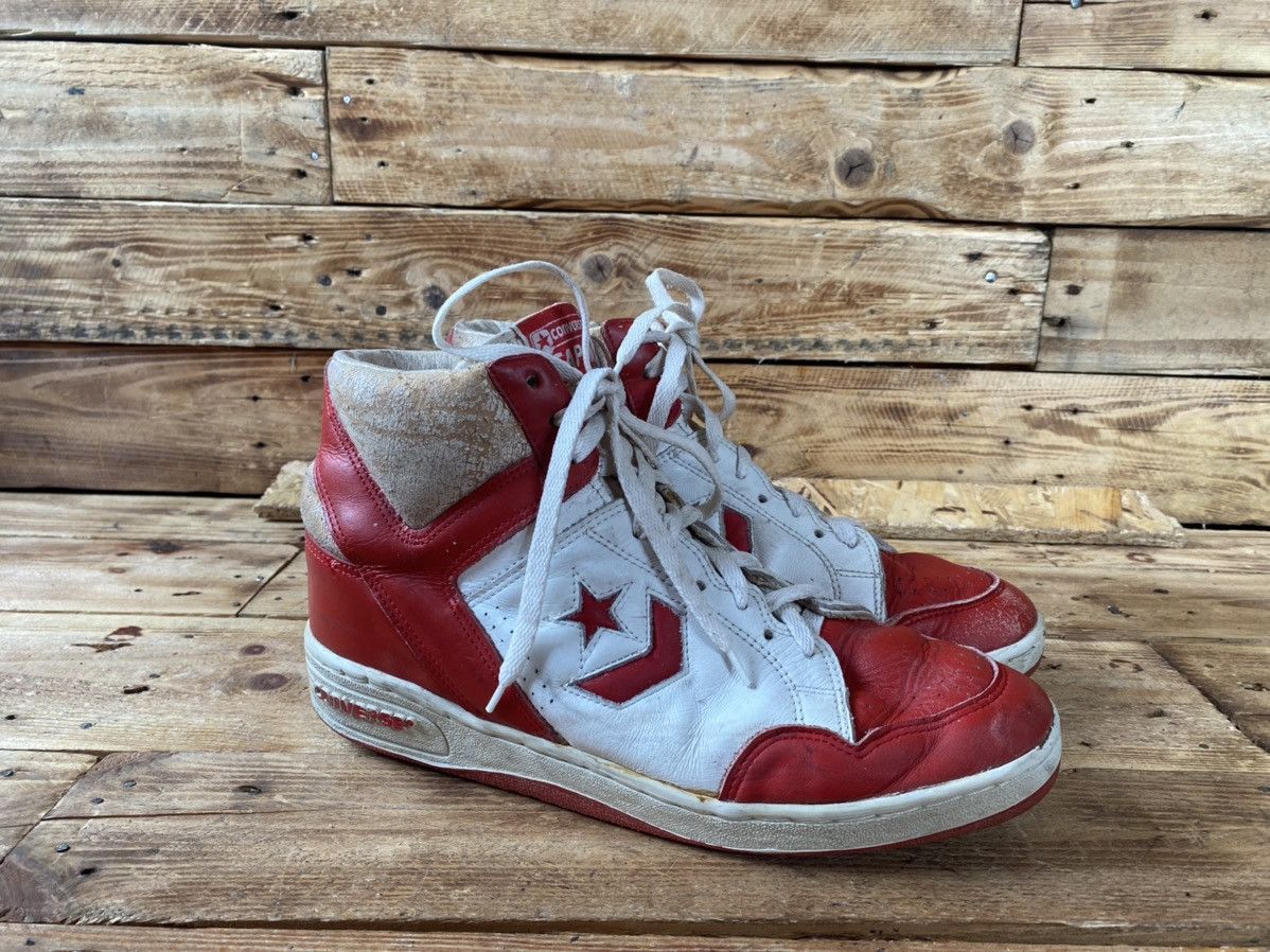 Converse Vintage 80’s Converse weapon hi-top sneakers sz 10 Size US 10 / EU 43 - 8 Thumbnail