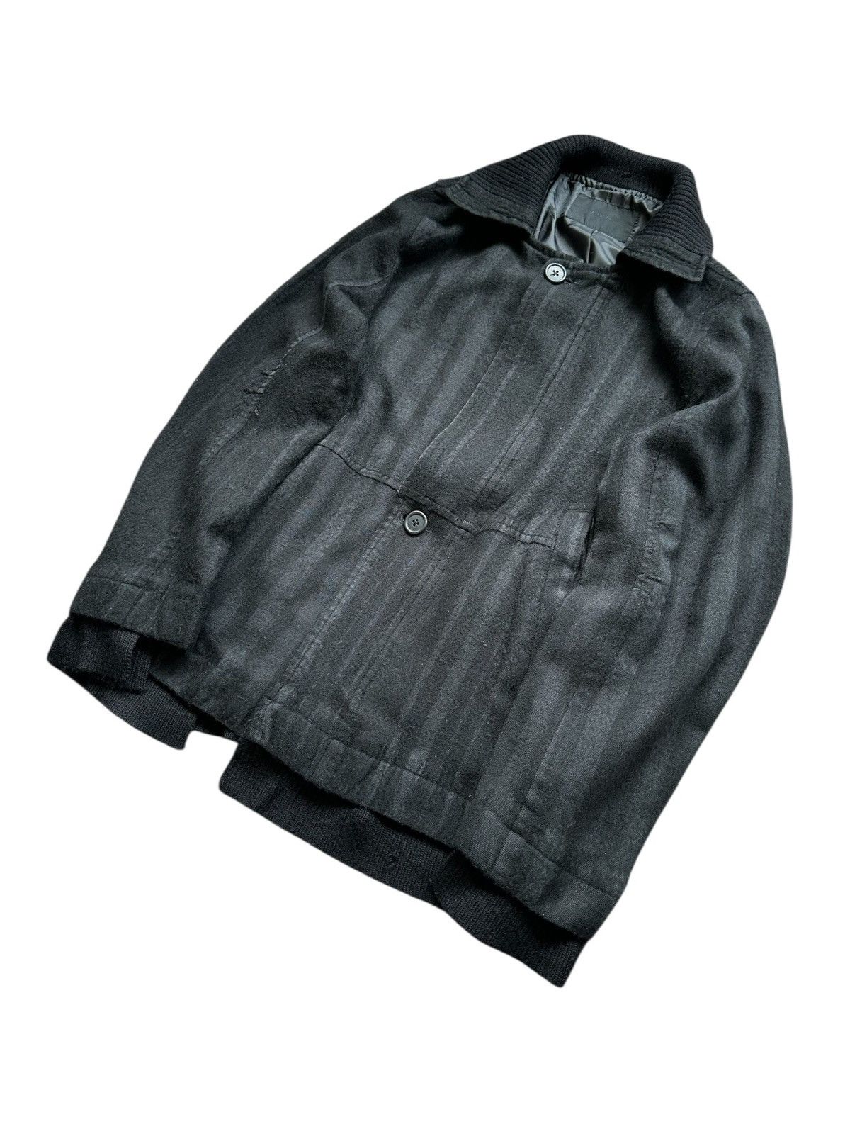 Japanese Brand 90's Pour Deux wool blend avant-garde jacket Size US M / EU 48-50 / 2 - 5 Thumbnail