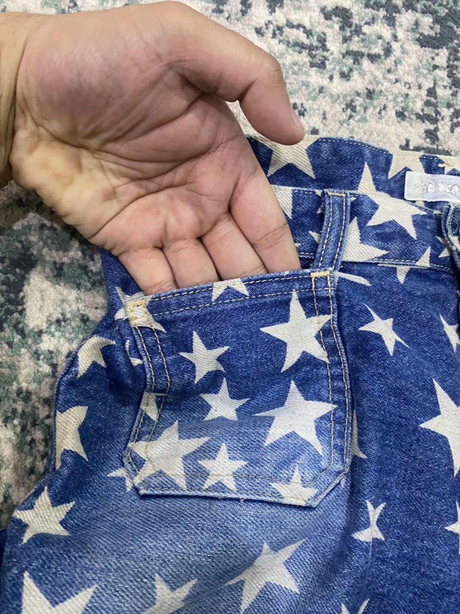Hysteric Glamour Magic Square Star Printed Hysteric Style Flare Denim Size US 28 / EU 44 - 16 Thumbnail