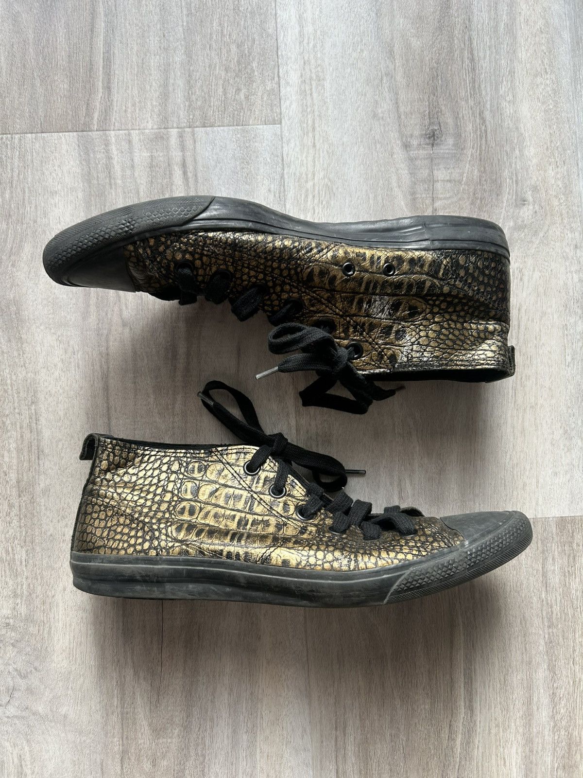 Comme Des Garcons Homme Plus Crocodile Shoes