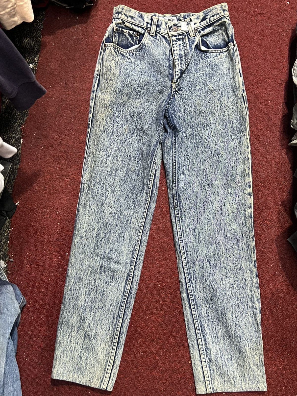 Vintage Gold Rush vintage acid wash jeans sz 28 Size US 29 - 1 Thumbnail