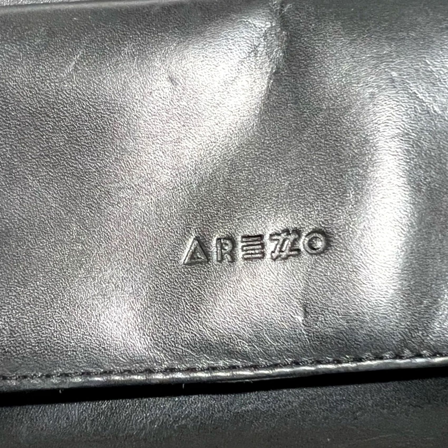 Vintage VINTAGE Arezzo Crossbody Bag Black Leather Women Adults Size ONE SIZE - 3 Thumbnail
