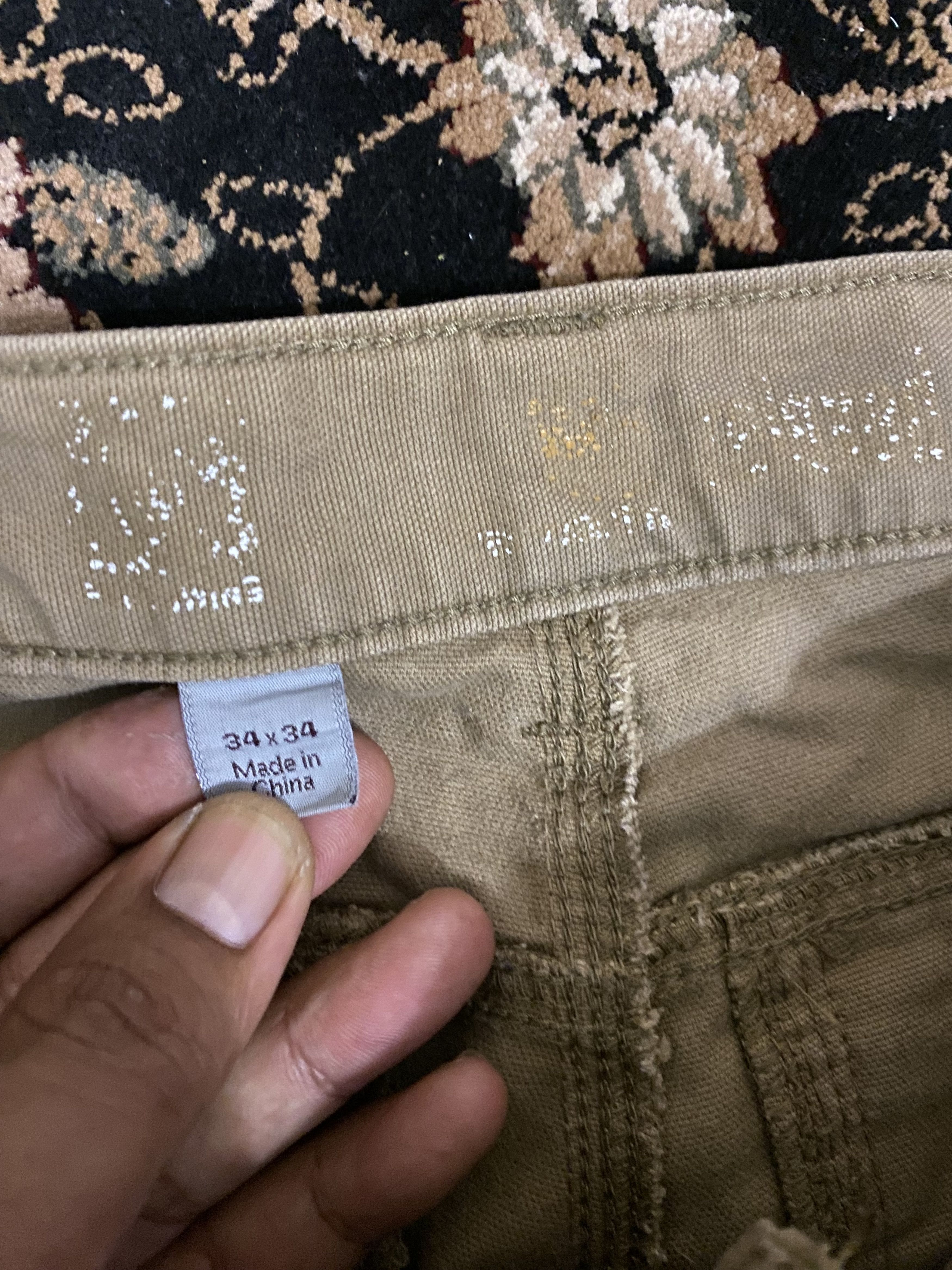 Carhartt Carhartt WIP Dirty Style Double Knee Carpenter Pant Size US 34 / EU 50 - 6 Thumbnail