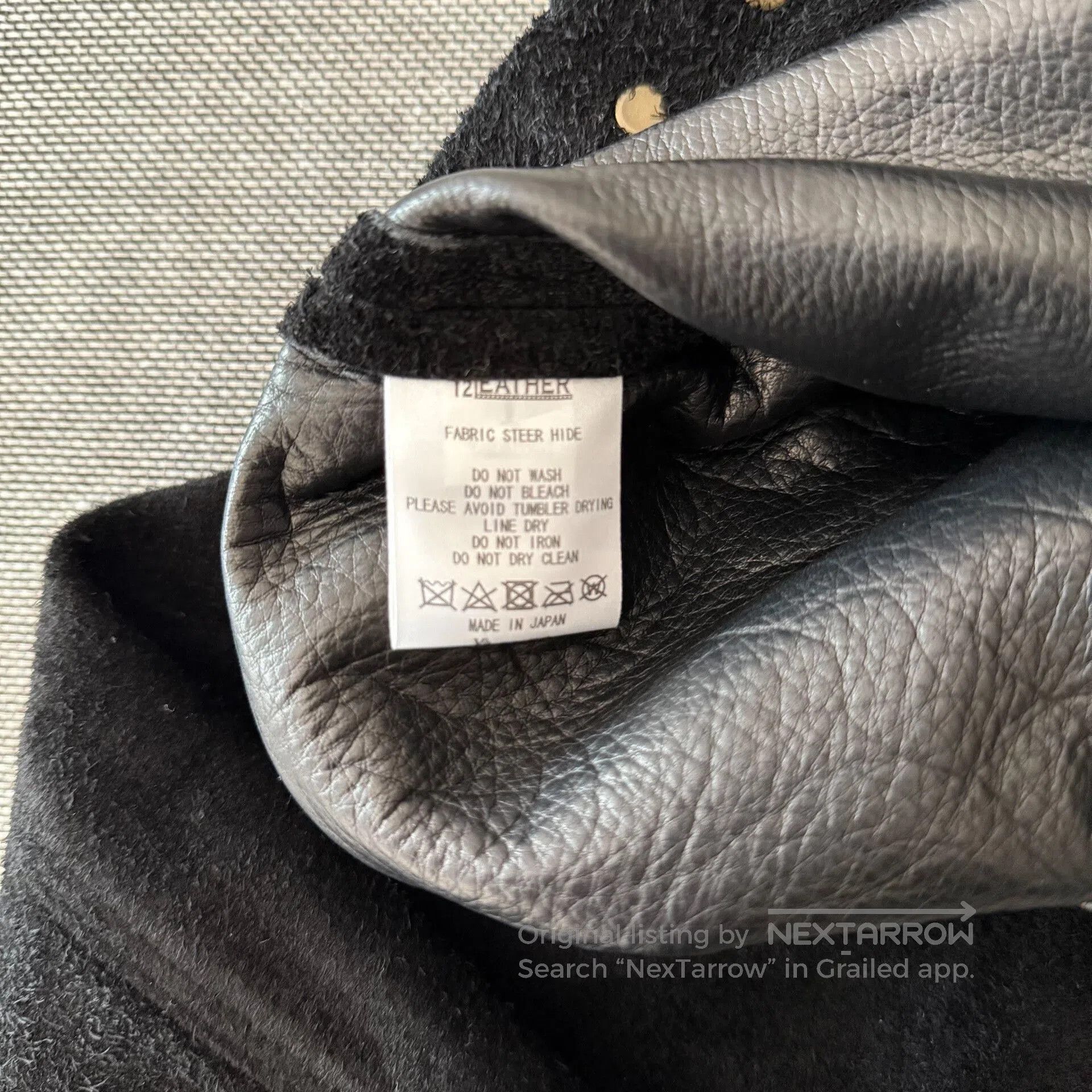 Y'2 Leather Y'2 Leather Black Suede Leather Jacket. Size US XXS / EU 40 - 8 Thumbnail