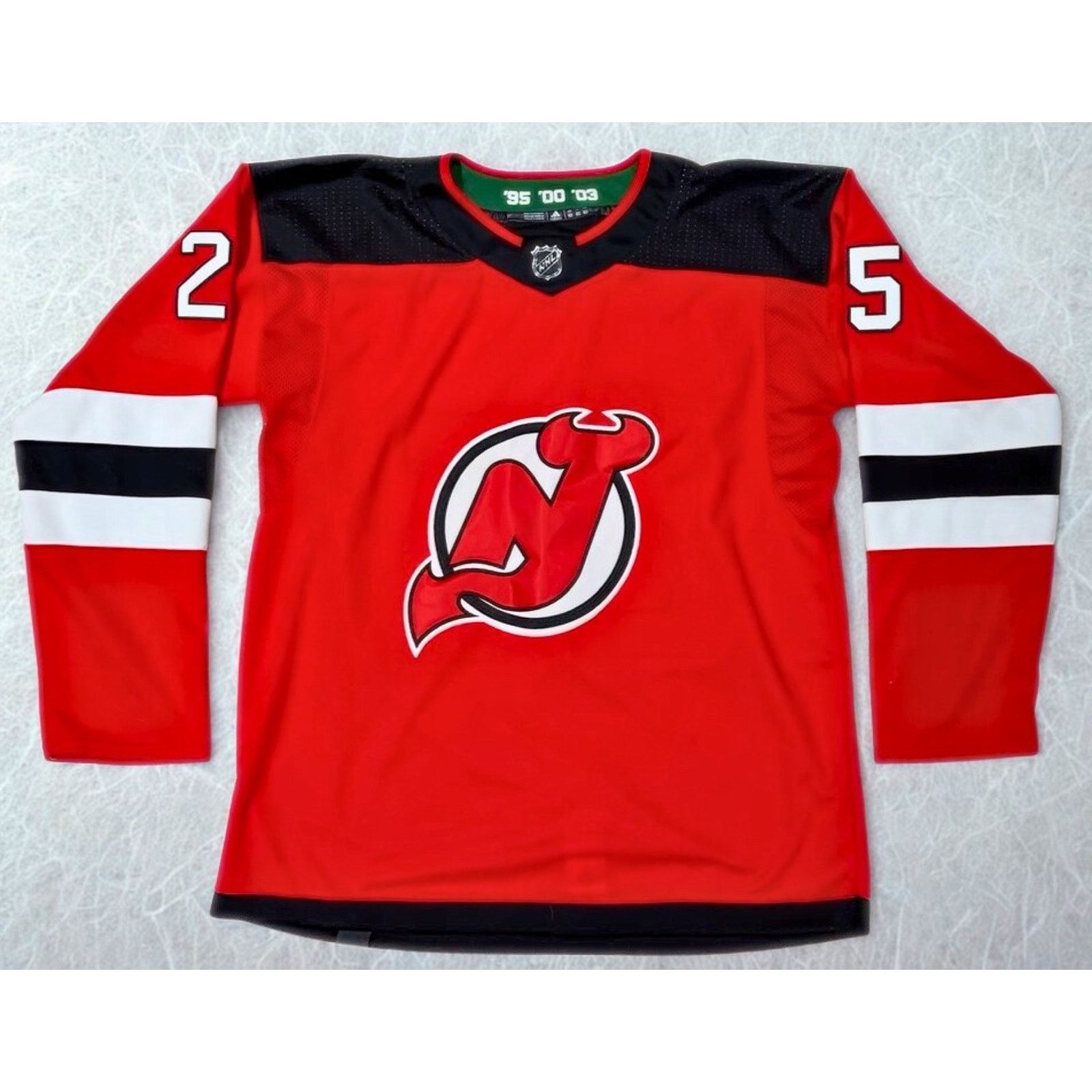 Adidas New Jersey Devils Jacob Markstrom Adidas Jersey Sz 60 3XL Size US XXL / EU 58 / 5 - 2 Thumbnail