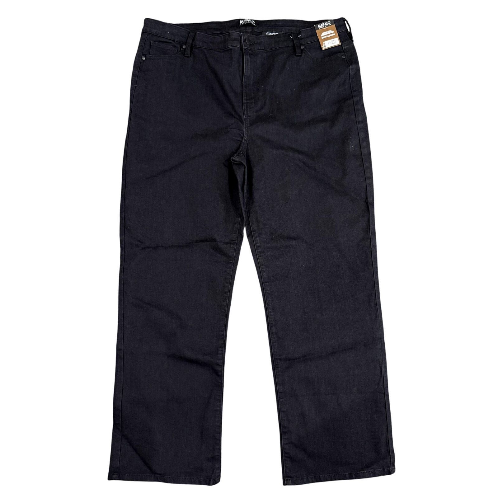 Buffalo David Bitton Buffalo High-Rise Straight Leg Stretch Denim, Size 18 Size 40" / US 18 - 3 Thumbnail