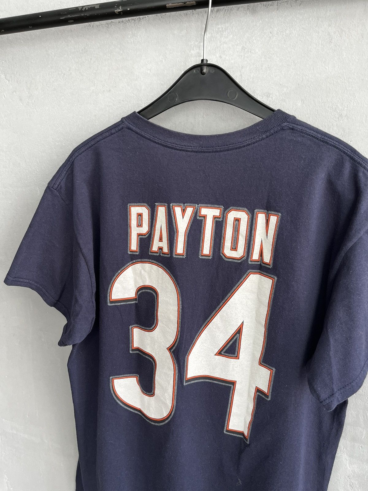 NFL × Vintage Y2k NFL Walter Payton Chicago Shirt Faded Big Logo Graphic Size US L / EU 52-54 / 3 - 3 Thumbnail