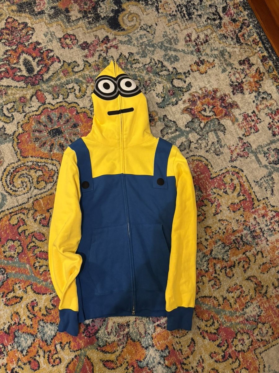 Bape *RARE* Bape Minion hoodie Size US L / EU 52-54 / 3 - 1 Thumbnail