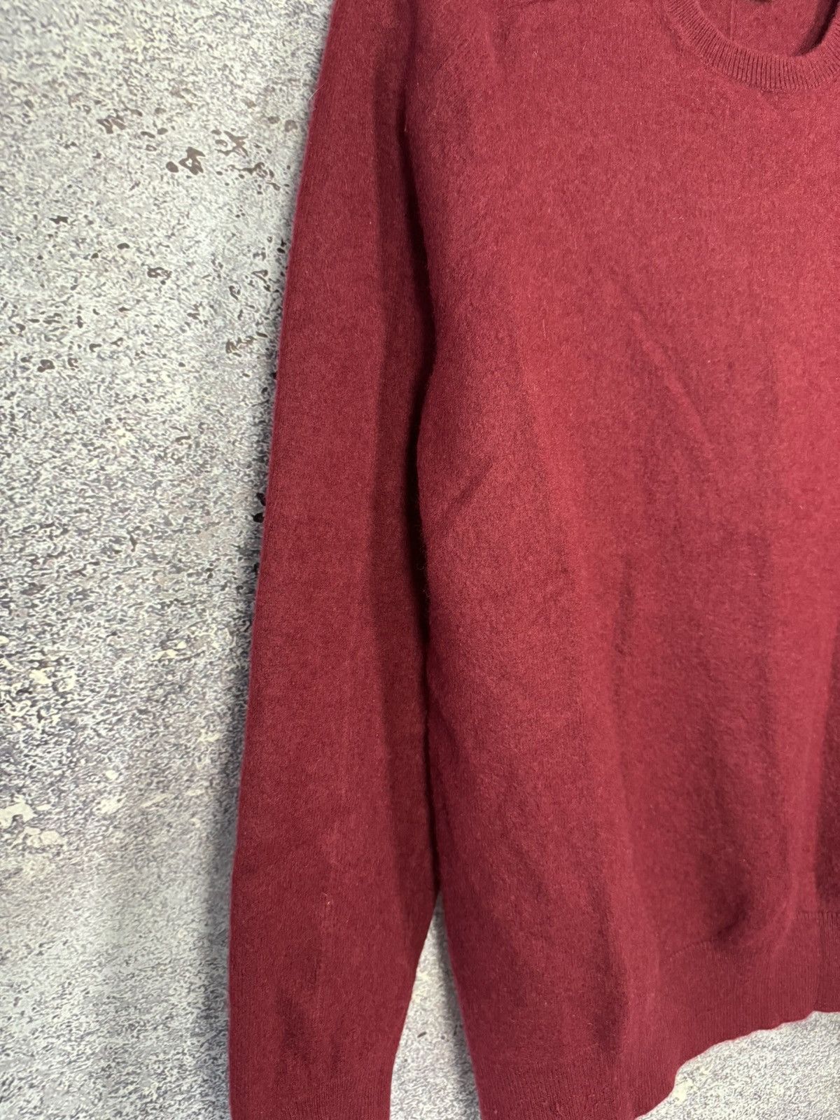 Lacoste × Vintage Lacoste Sweater Mens Red Size S(6) 100% Cashmere Knit Crew N Size US S / EU 44-46 / 1 - 6 Thumbnail