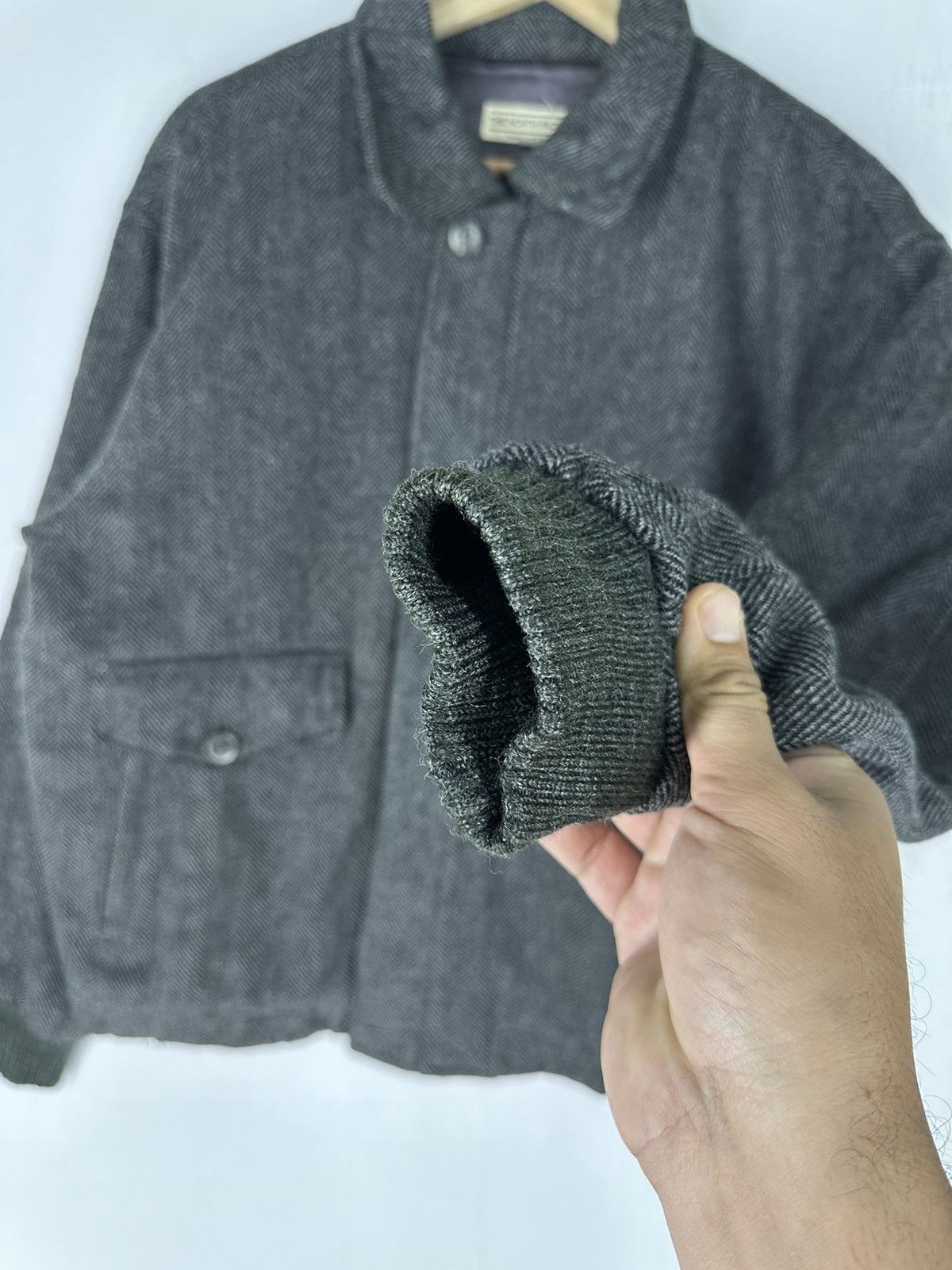 The North Face Vintage TNF The North Face Worker Wool Jacket Size US L / EU 52-54 / 3 - 5 Thumbnail