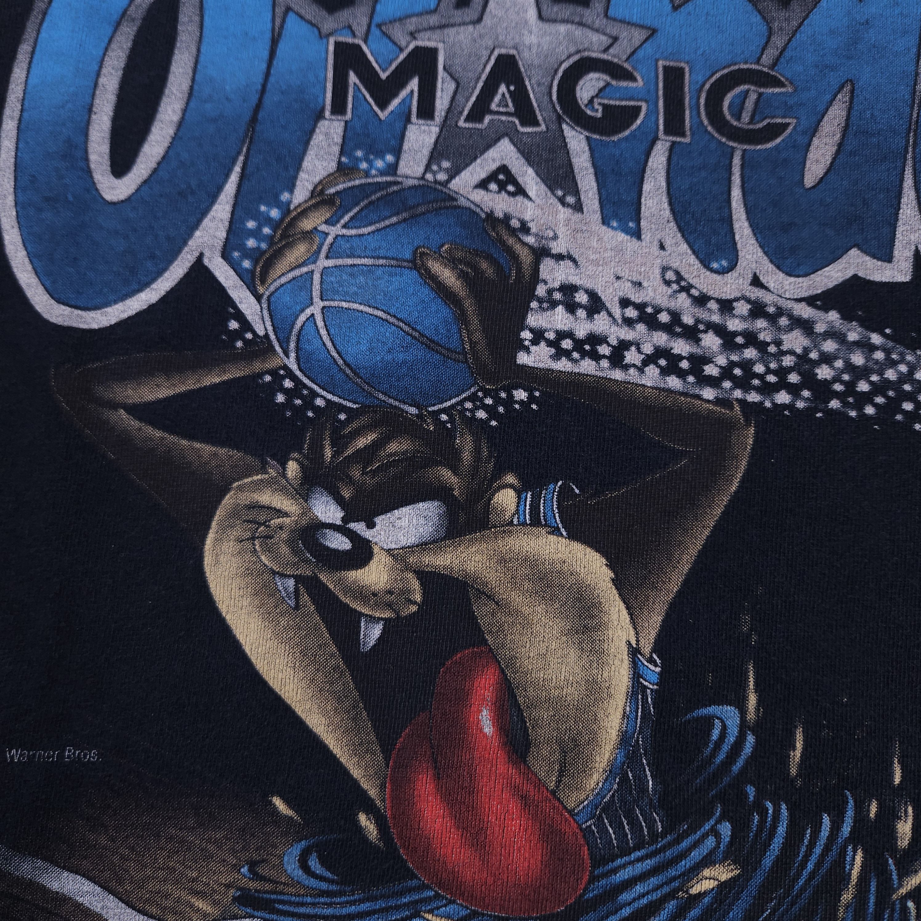 NBA Nba Orlando Magic Taz 90s Vintage T-shirt Looney Tunes L Size US L / EU 52-54 / 3 - 4 Thumbnail