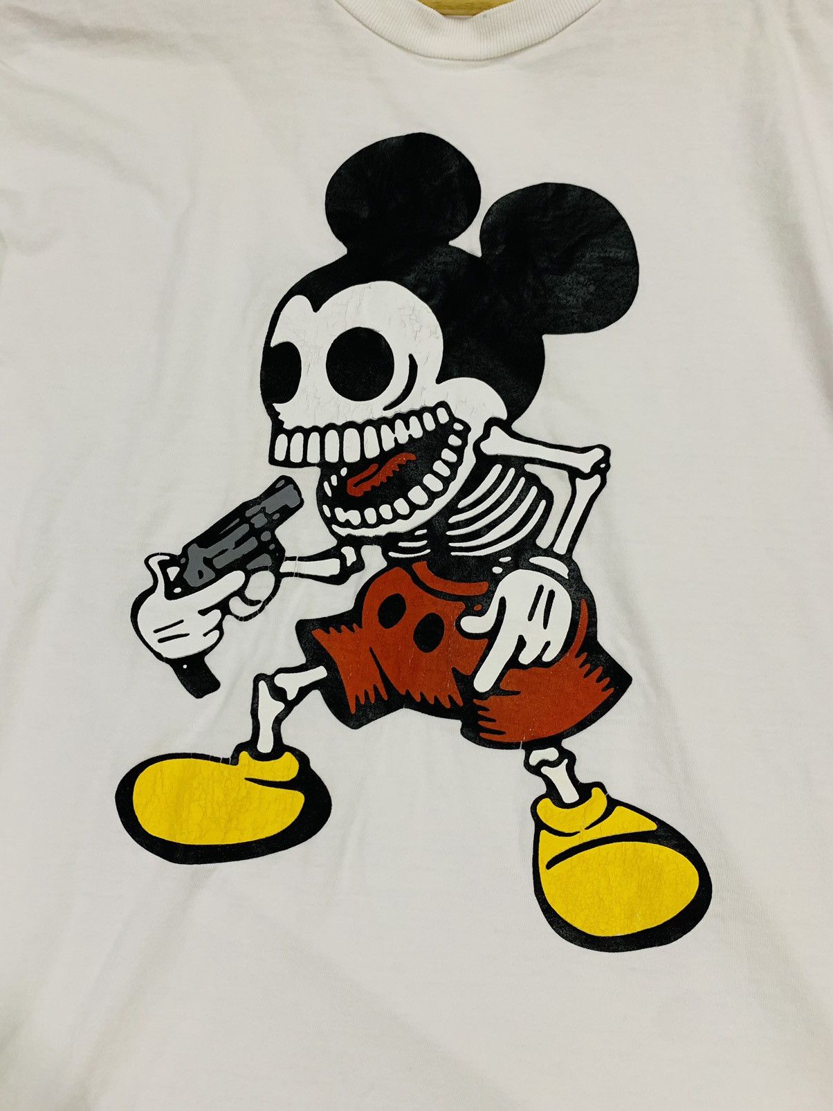 Vintage VINTAGE LATECOMER X MICKEY MOUSE DISTRESSED Size US XL / EU 56 / 4 - 2 Thumbnail