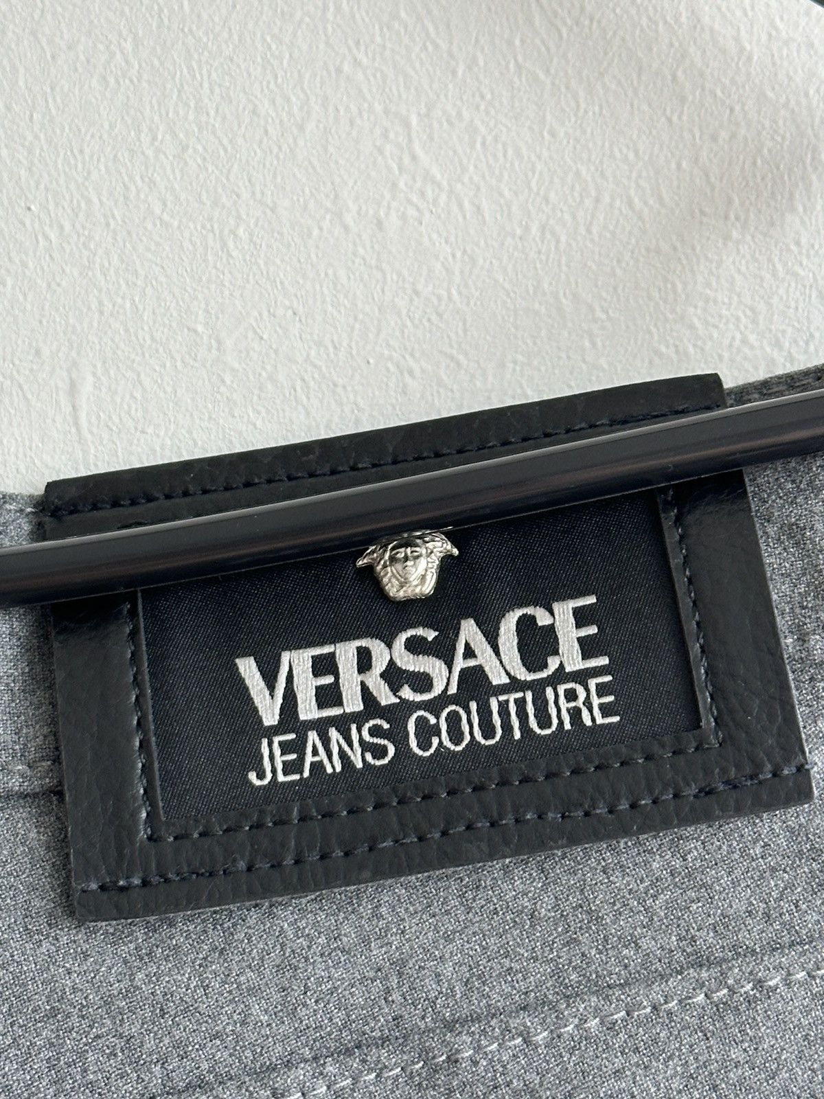 Versace Jeans Couture Vtg Versace Jeans Couture Stretch Pants Gray Size 31 W28xL28 Size US 31 - 6 Thumbnail