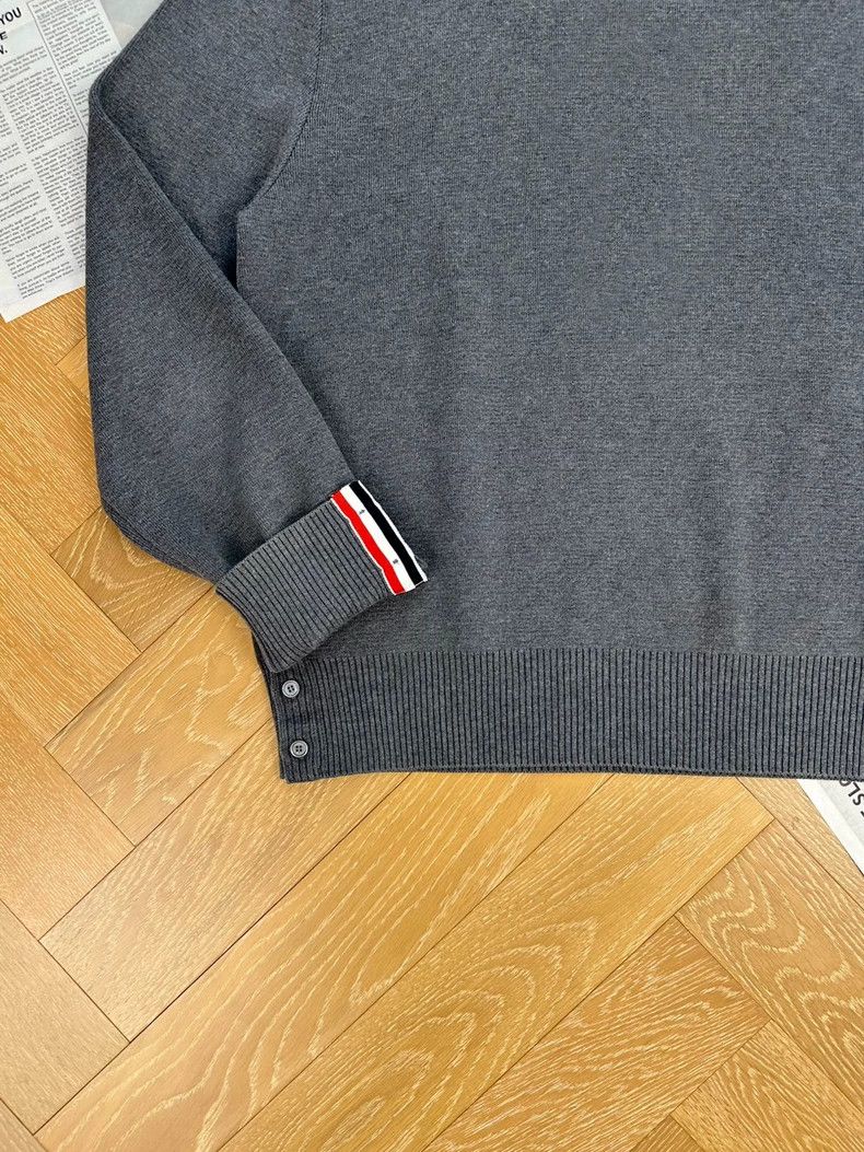 Thom Browne Thom Browne Knitted sweater Size US XL / EU 56 / 4 - 4 Thumbnail