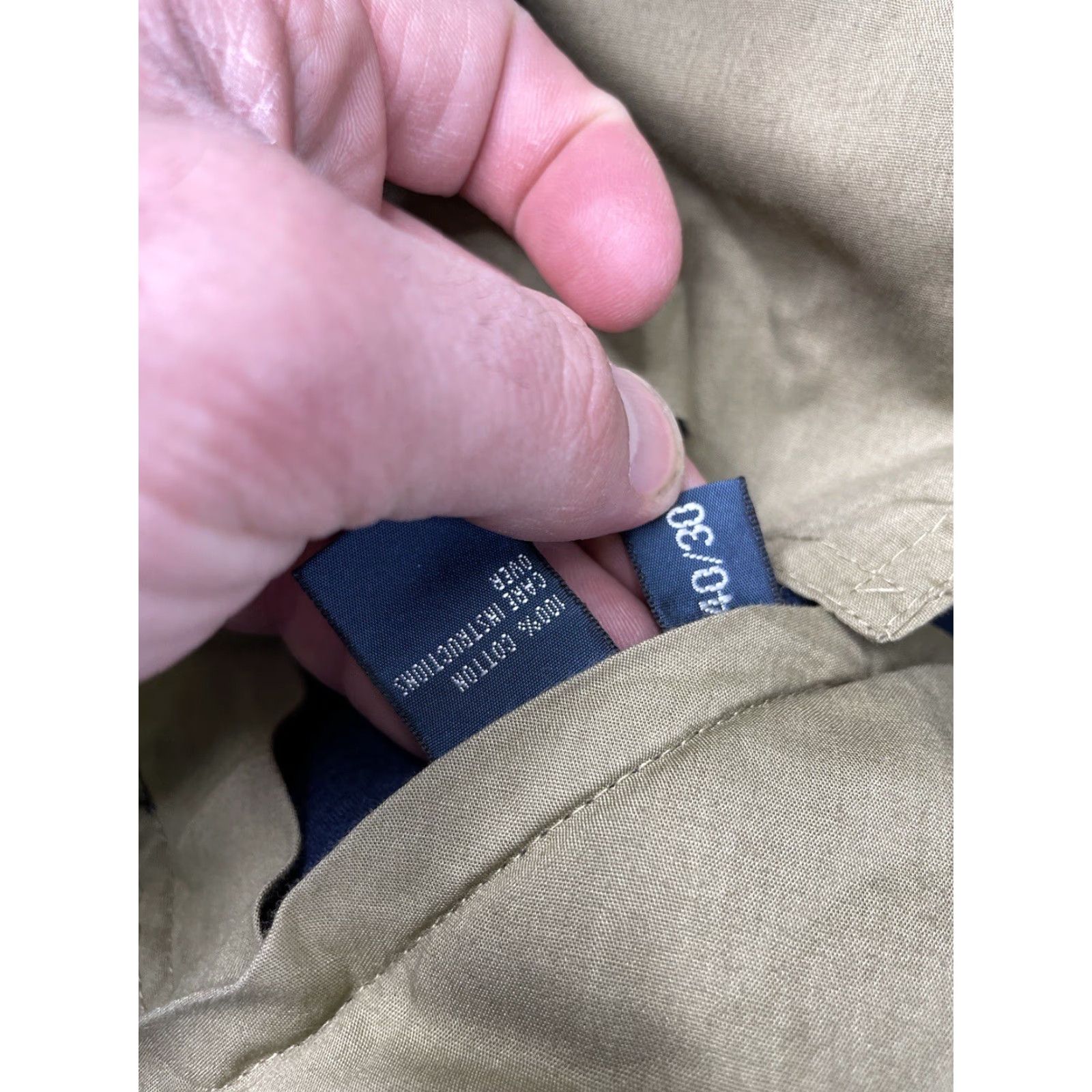Polo Ralph Lauren VINTAGE Polo Ralph Lauren Pants Corduroy Men 40x30 Navy Blue Preston Straight Leg Flat Front 5-Pocket Size US L / EU 52-54 / 3 - 4 Thumbnail
