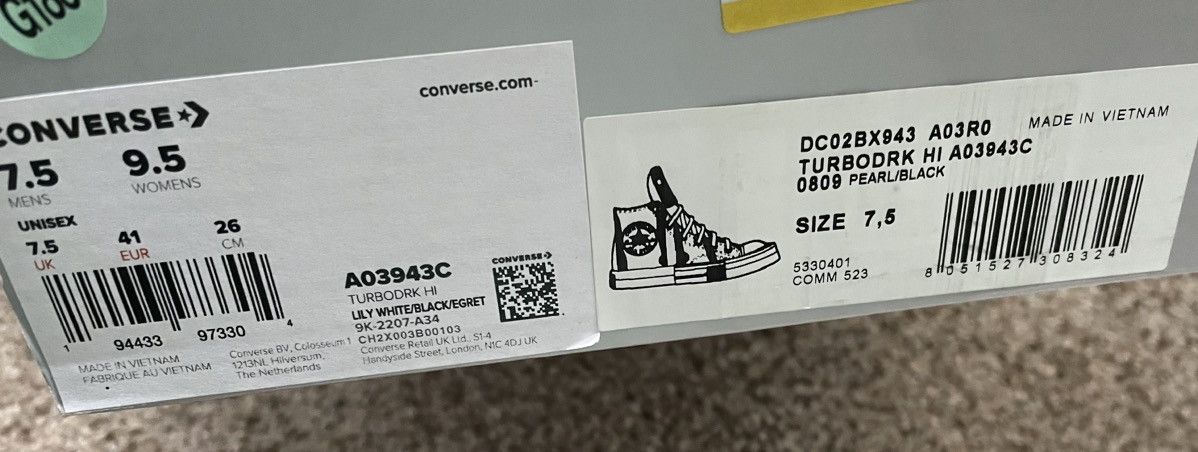 Rick Owens TURBODRK HI Zebra size 41 Size US 7.5 / EU 40-41 - 10 Thumbnail