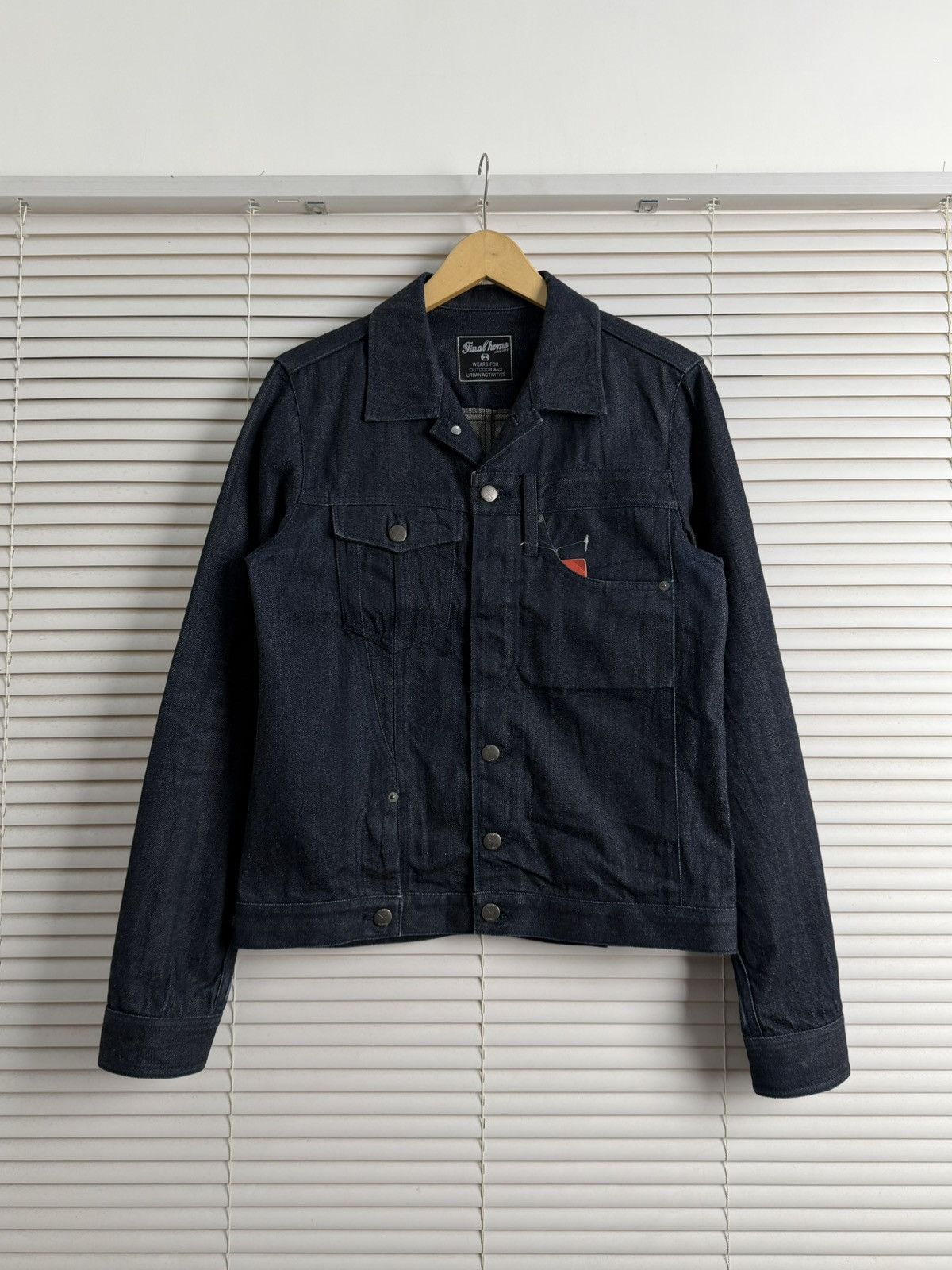 final home reconstructed denim jacket