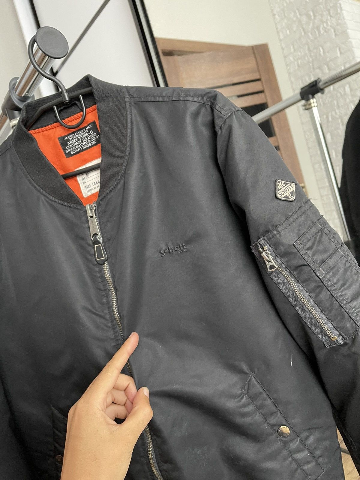Schott Schott Bros NYC Type U Bomber Zip Jacket Size US L / EU 52-54 / 3 - 14 Thumbnail