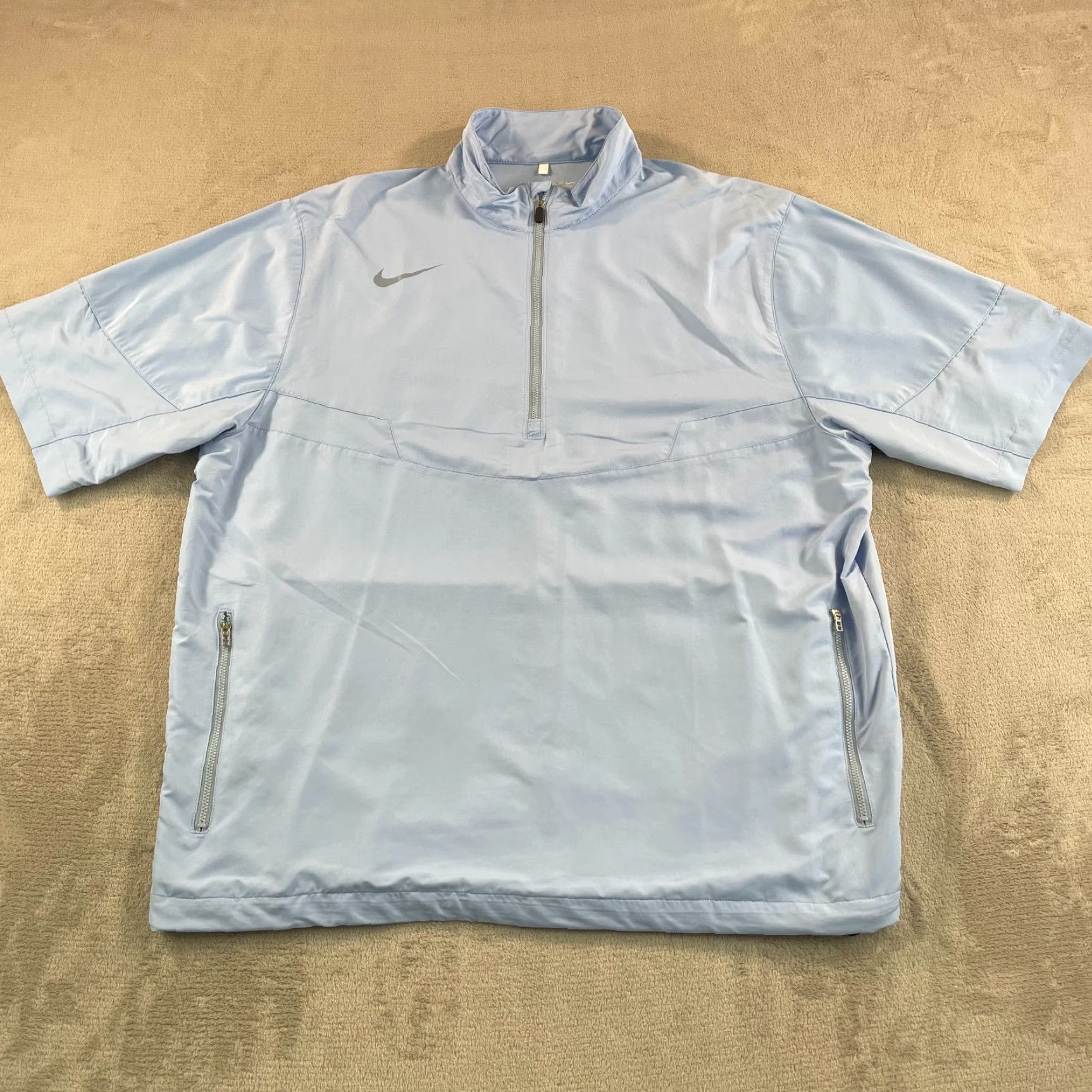 Nike Nike Wind 1/4 Zip Golf Top Men XL Blue NWOT Sport Jacket Size US XL / EU 56 / 4 - 4 Thumbnail