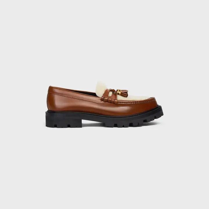 image of Celine O1W1Db10124 Loafer In Dark Brown, Women's