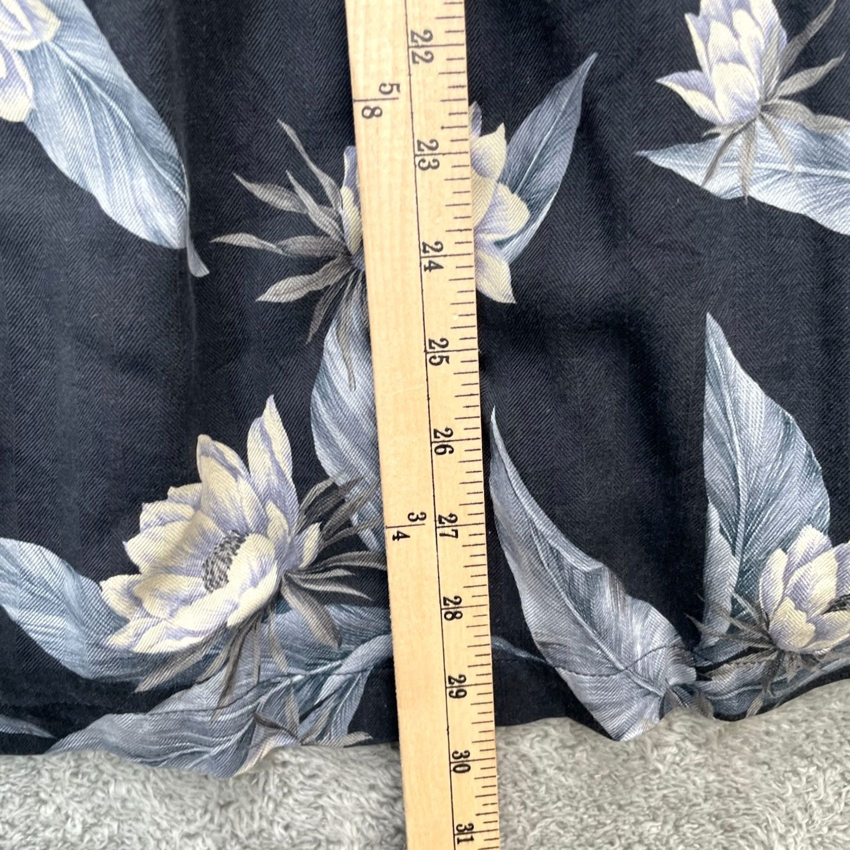 Vintage Jamaica Jaxx Shirt Mens Medium Black Silk Hawaiian Tropical Floral Print Resort Size US M / EU 48-50 / 2 - 5 Thumbnail